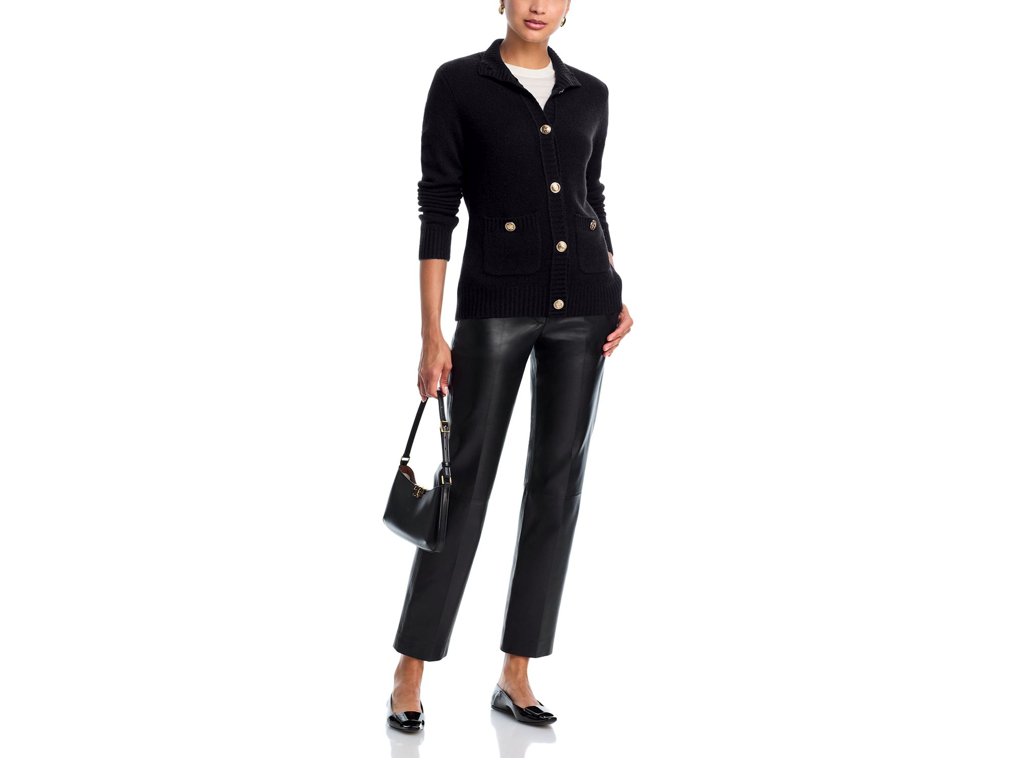 100% Cashmere Rib Knit Cardigan - Exclusive — Image 9