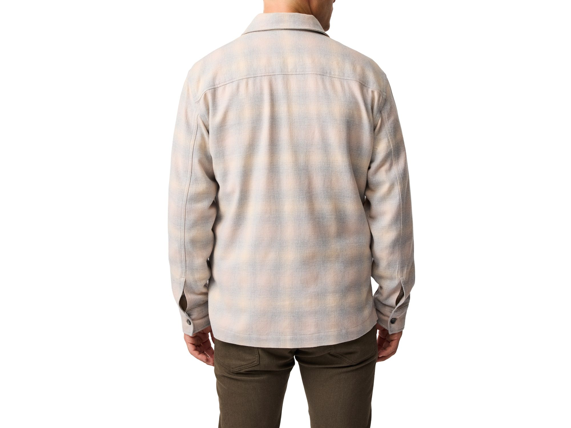 Grey Town Button Front Overshirt — Image 4