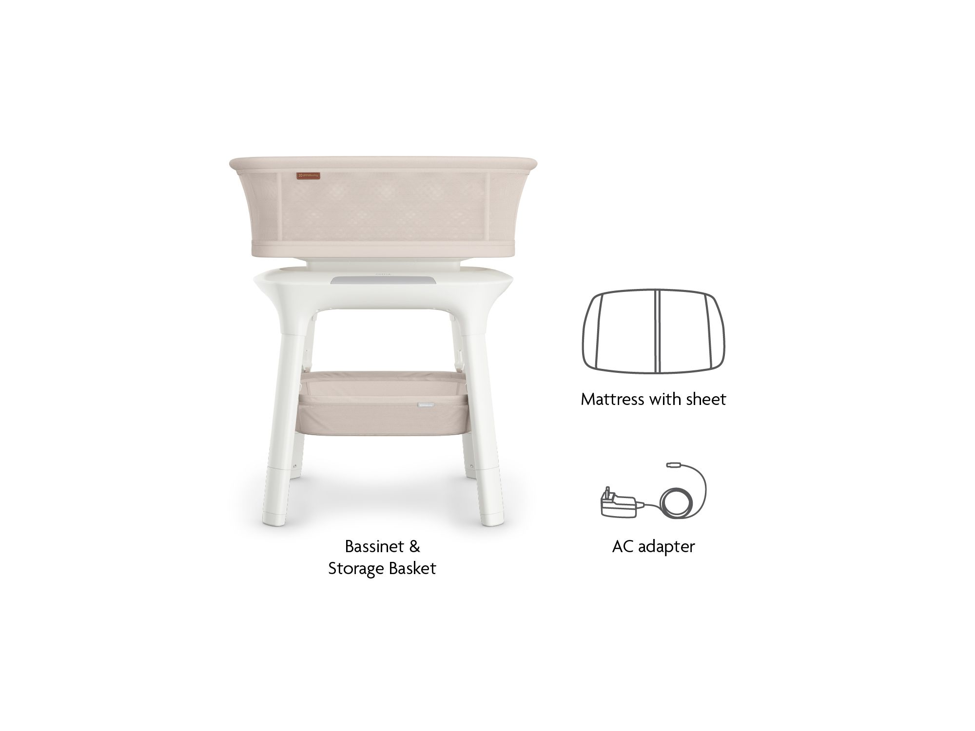 Soma Smart Bassinet - Charlie - Sand Mélange — Image 9