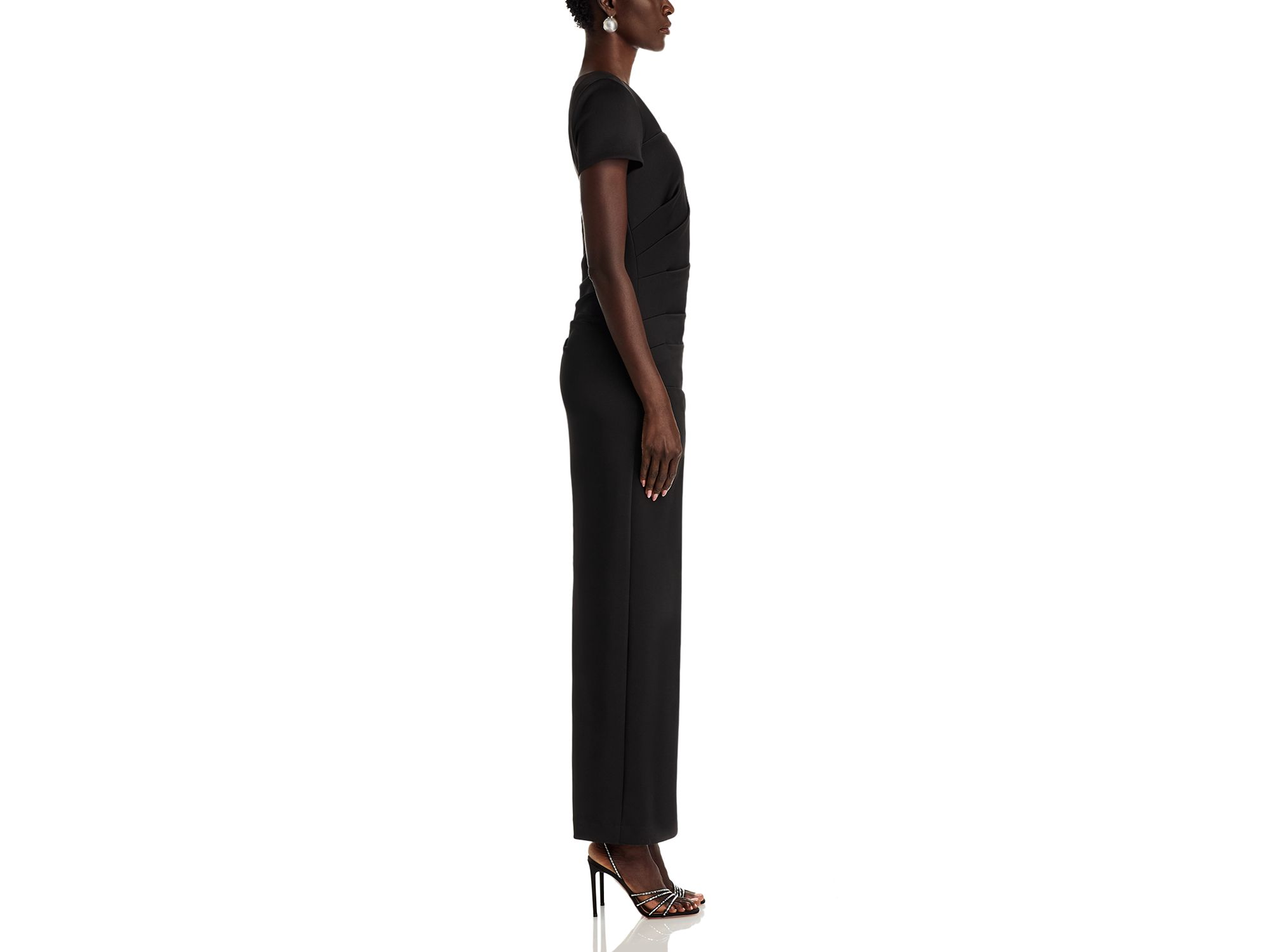 Scuba Open Back Cap Sleeve Maxi Dress - Exclusive — Image 5