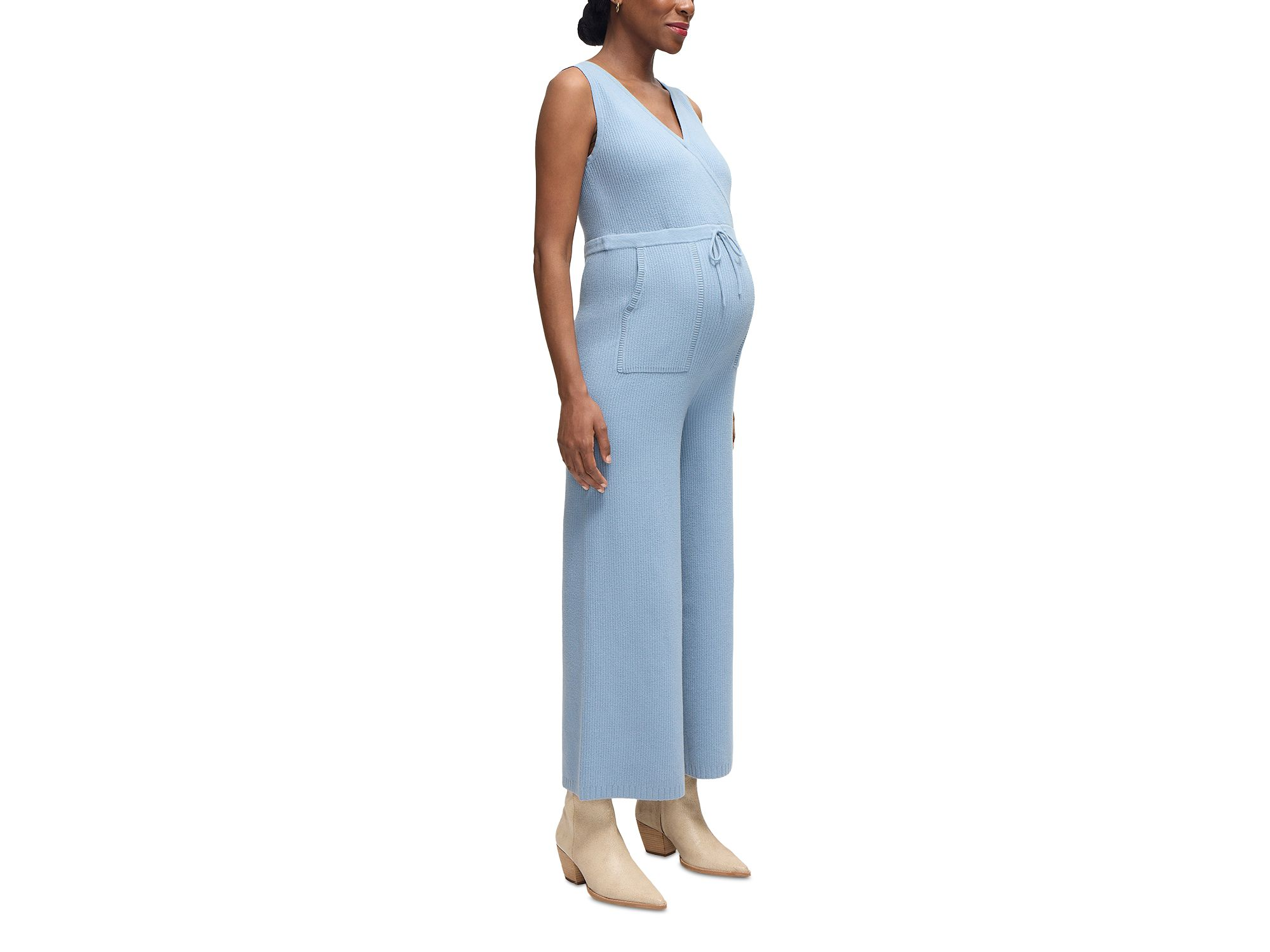 Sweater Maternity Jumpsuit — Image 5