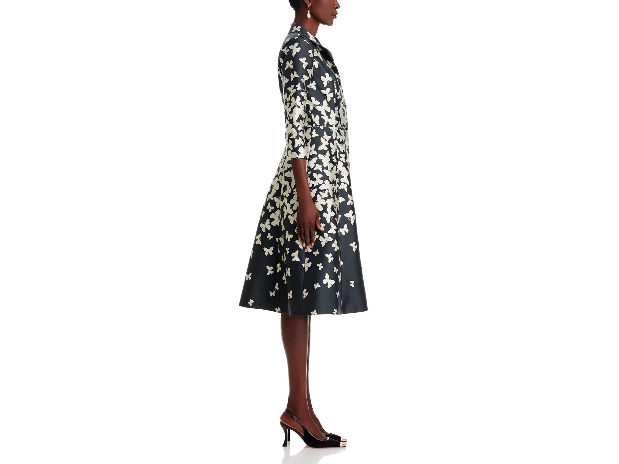 Butterfly Button Front Dress — Image 7