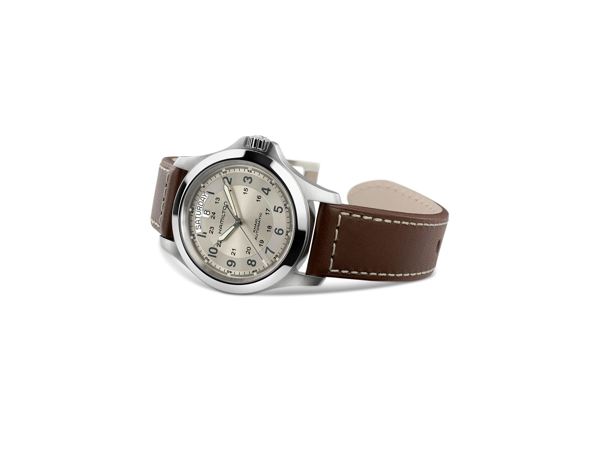 Khaki Field King Automatic Watch, 40mm — Image 3