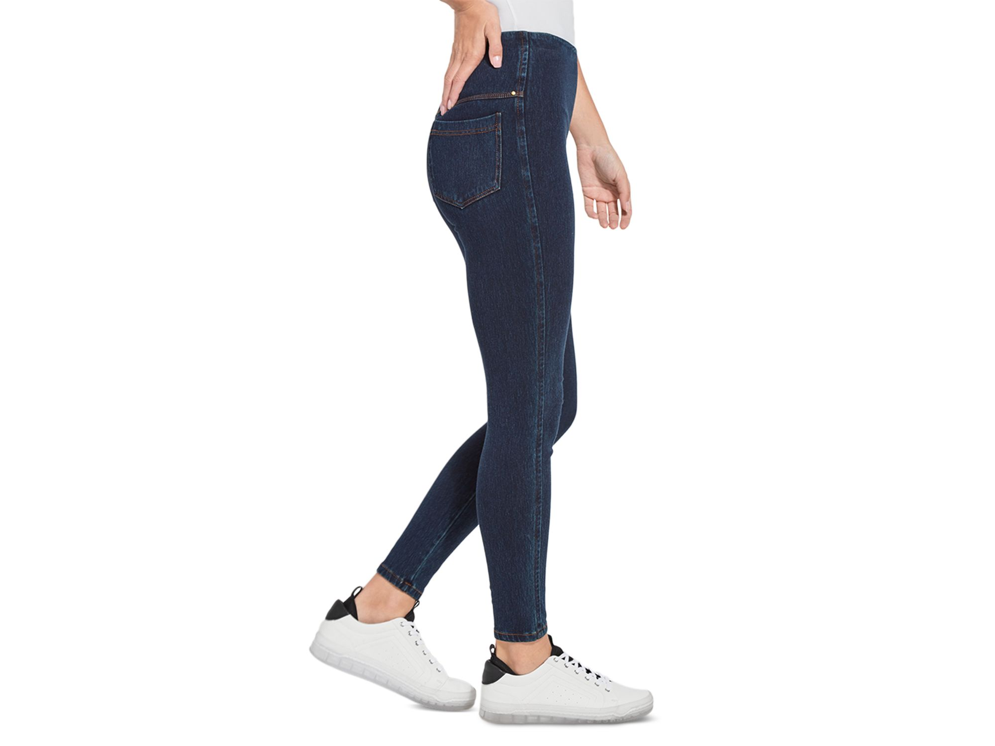 Toothpick Denim Leggings — Image 8
