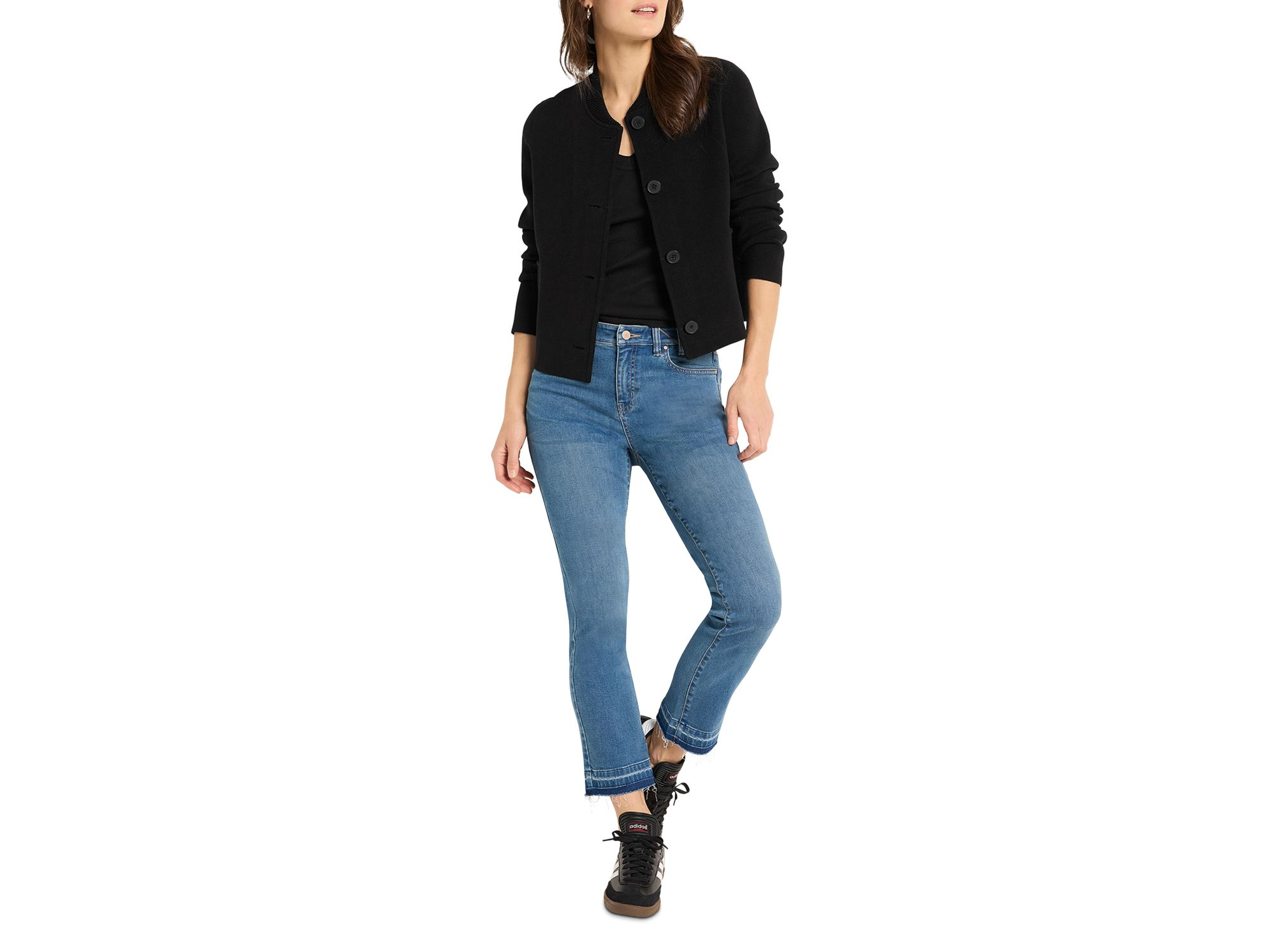 Knit Bomber Jacket — Image 4