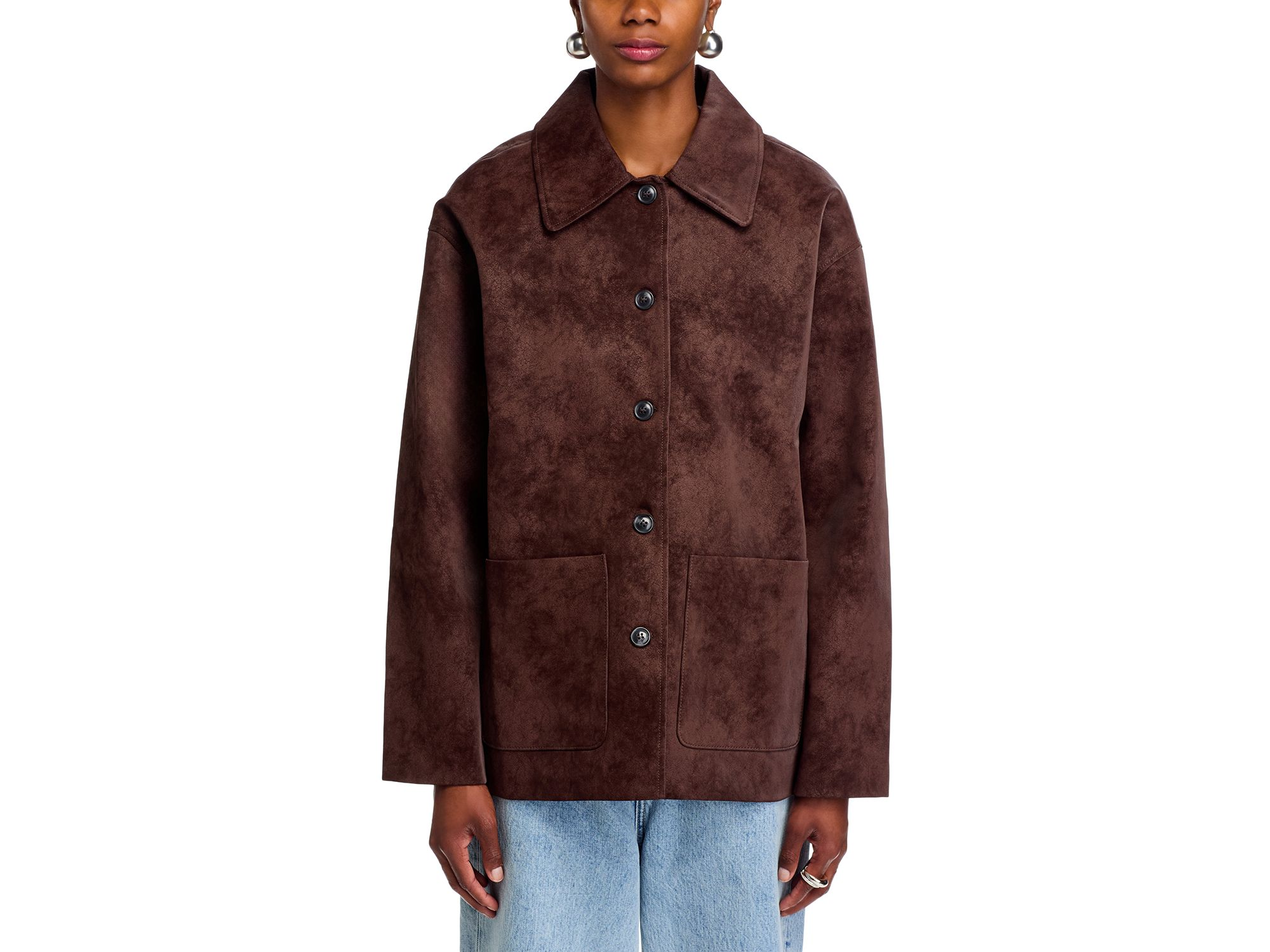 Rita Faux Suede Jacket — Image 3