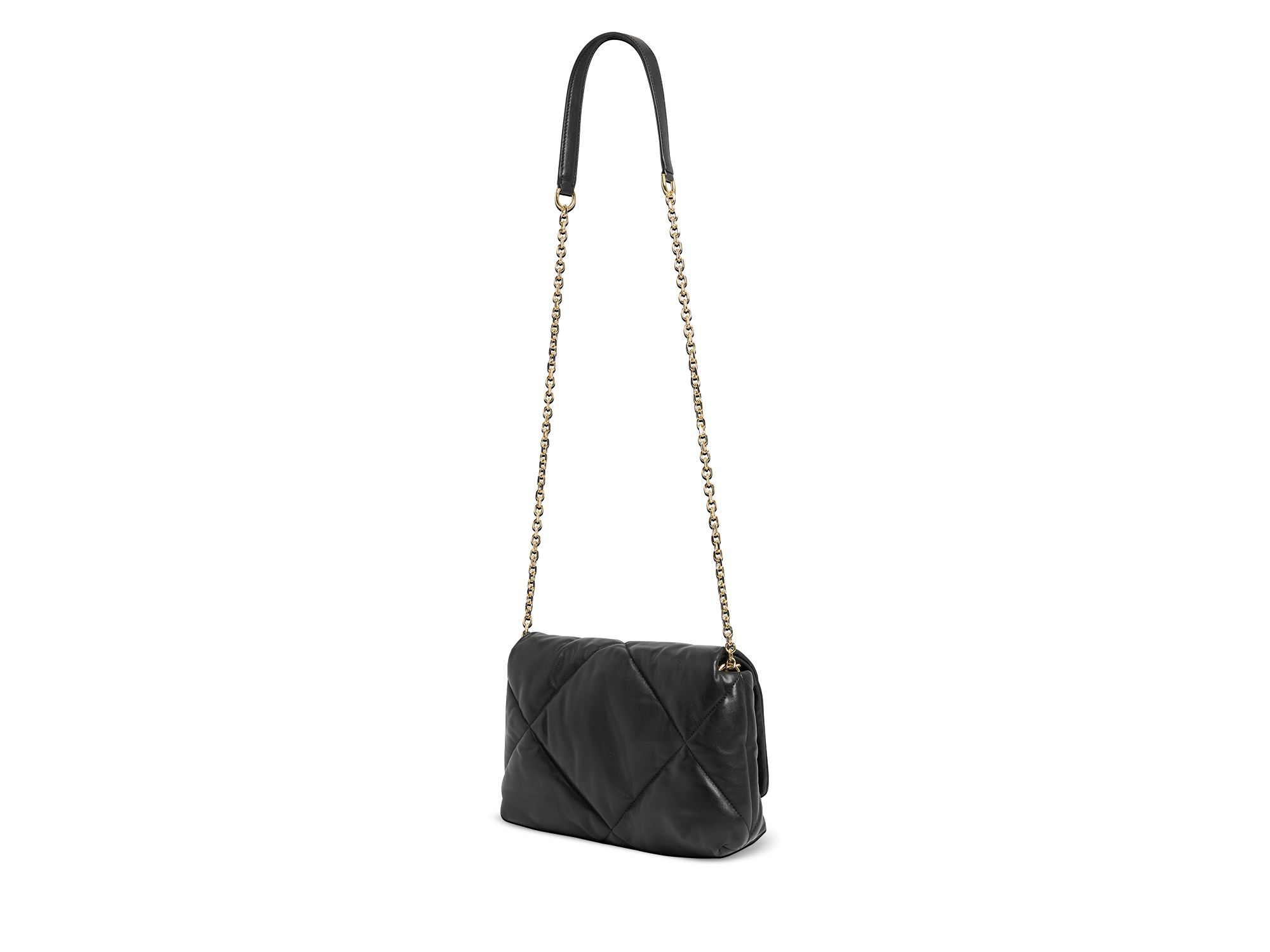 Fanny Black Leather Crossbody Bag — Image 5