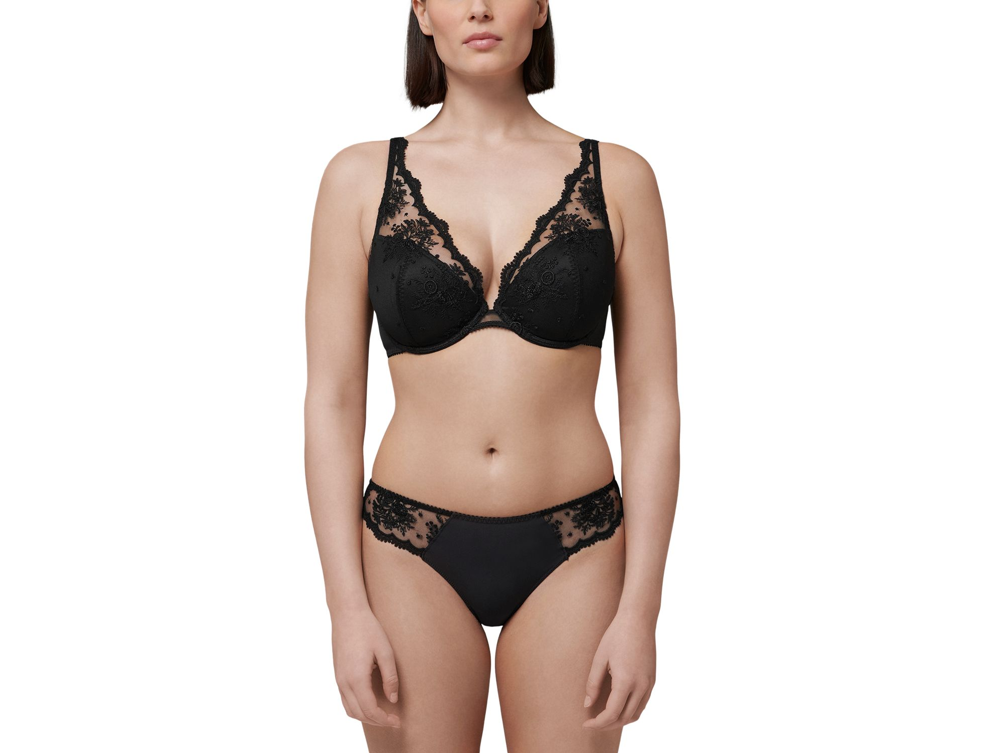 Intrigue Triangle Contour Bra — Image 7