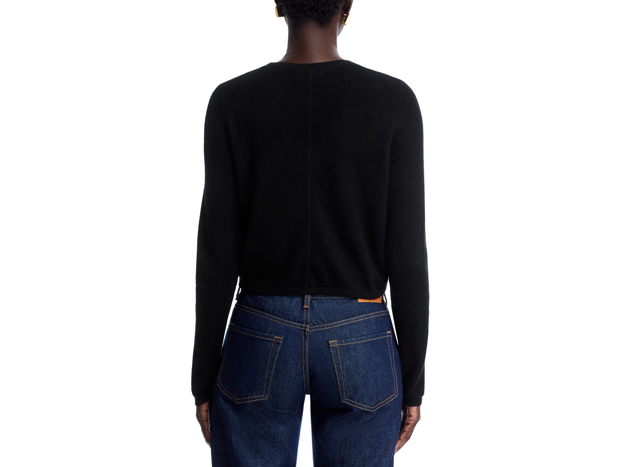 100% Cashmere Bolero Cardigan - Exclusive — Image 3