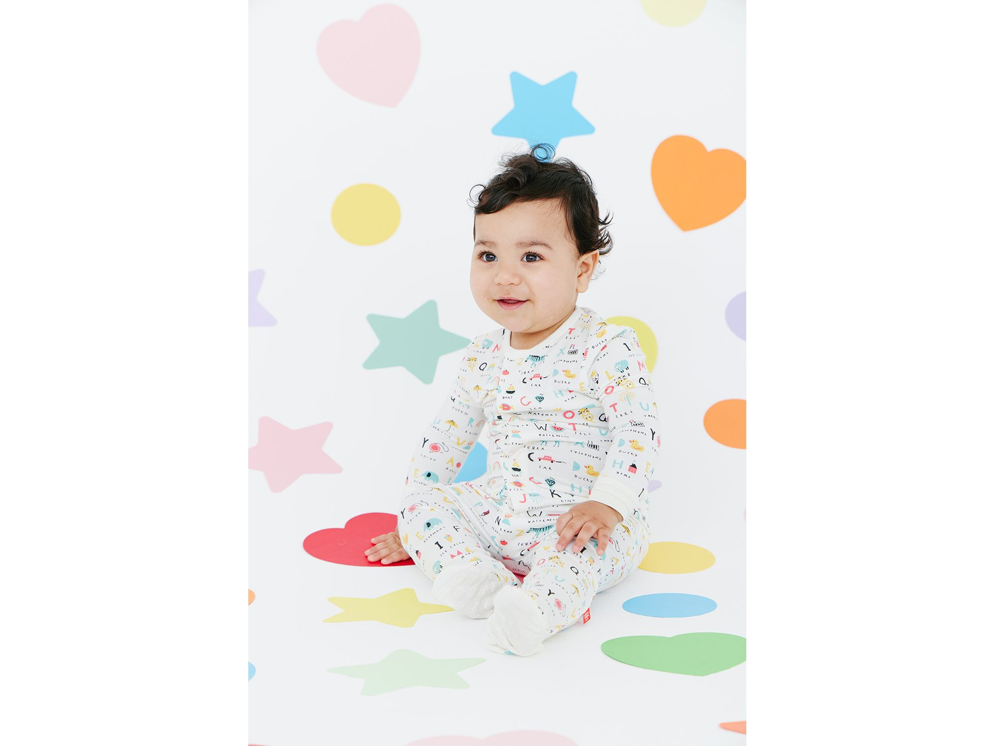 Unisex ABC Love Footie - Baby — Image 4
