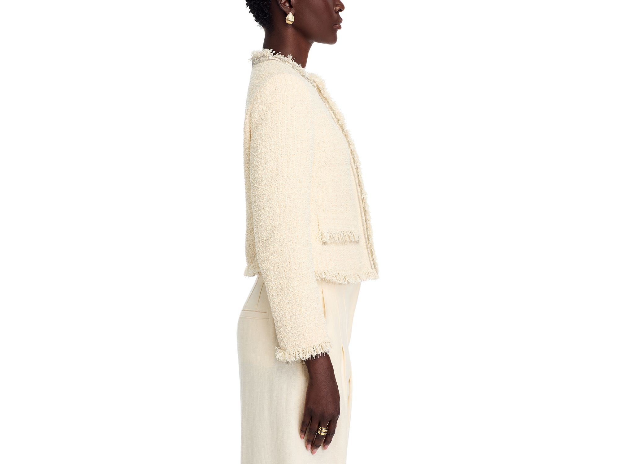 Lando Fringe Trim Jacket — Image 5