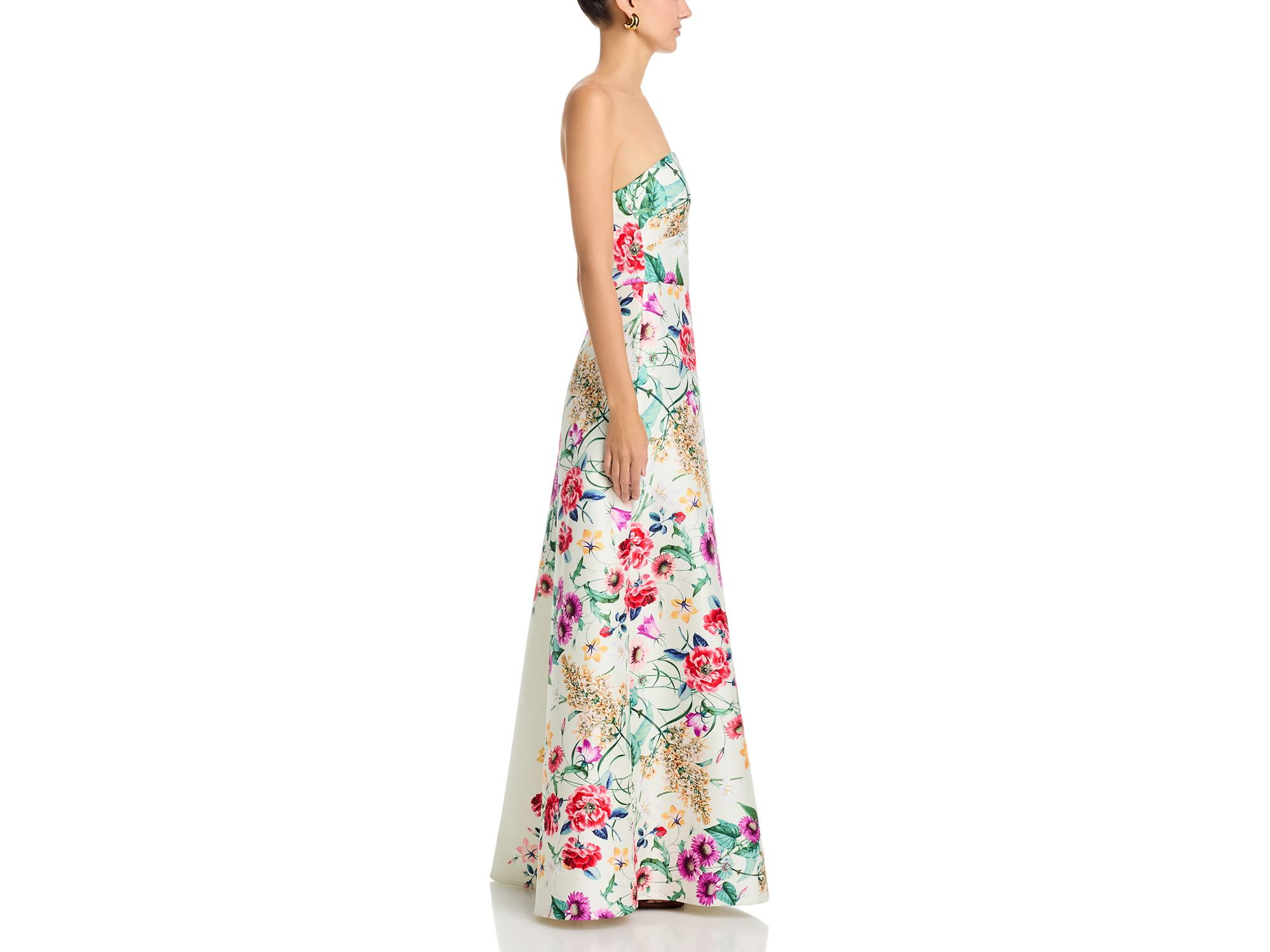 Mikado Strapless Full Gown — Image 5