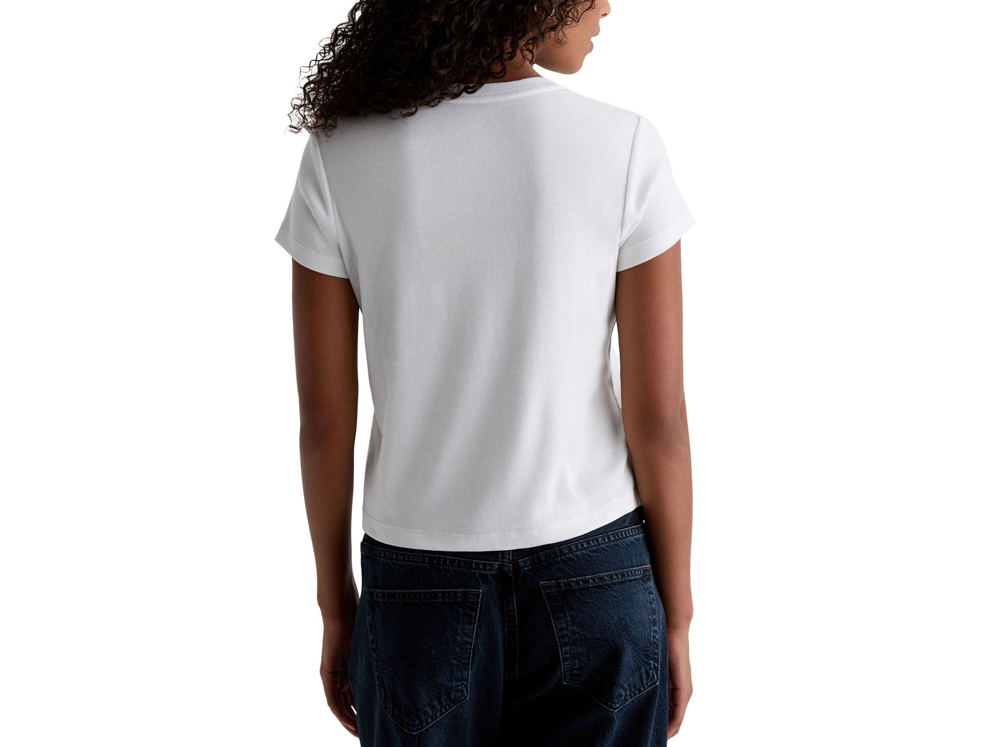 Sadie Crew Cropped Tee — Image 5