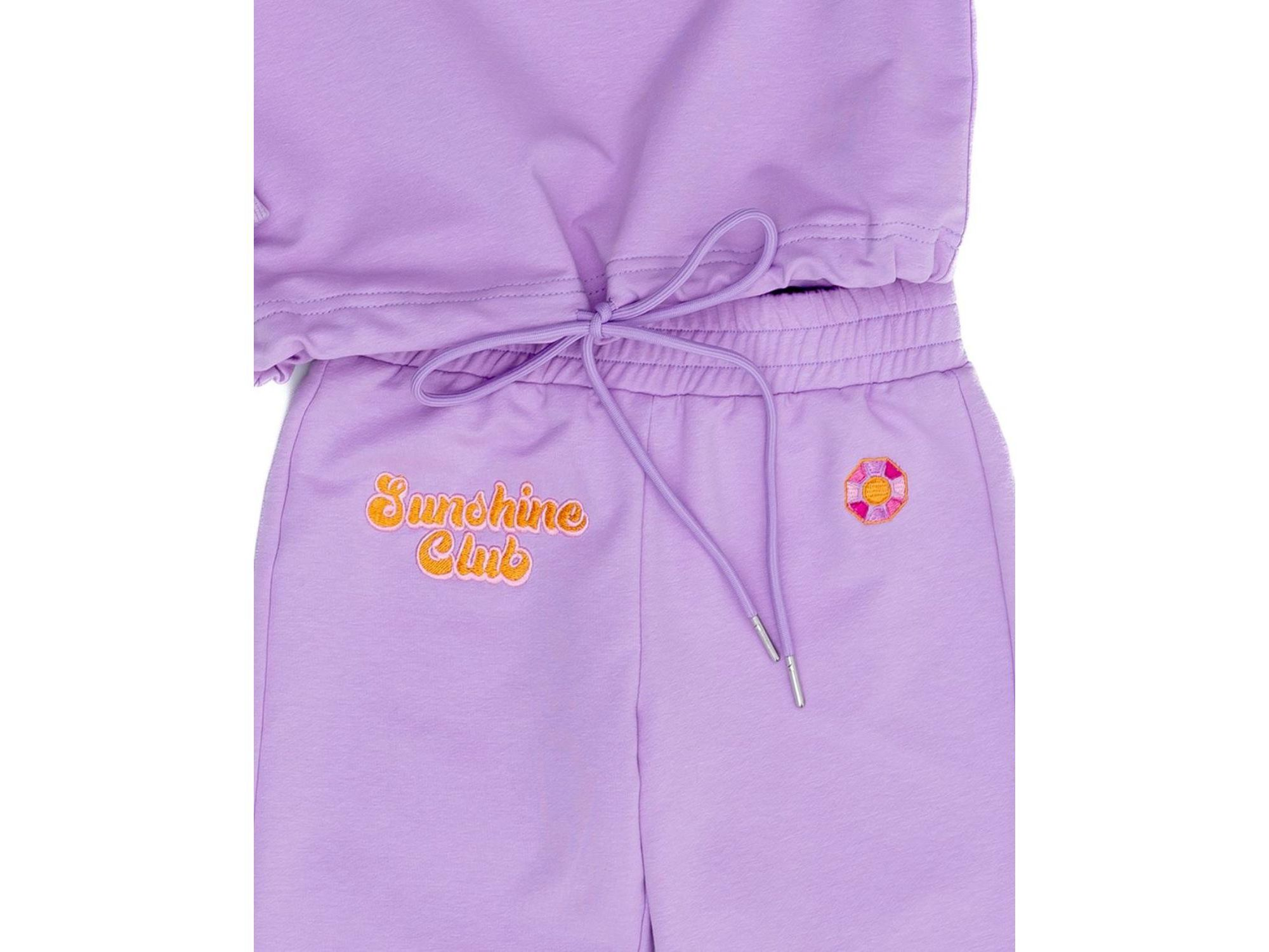 Girls' Sunshine Club Embroidered Jogger Set - Little Kid, Big Kid — Image 4