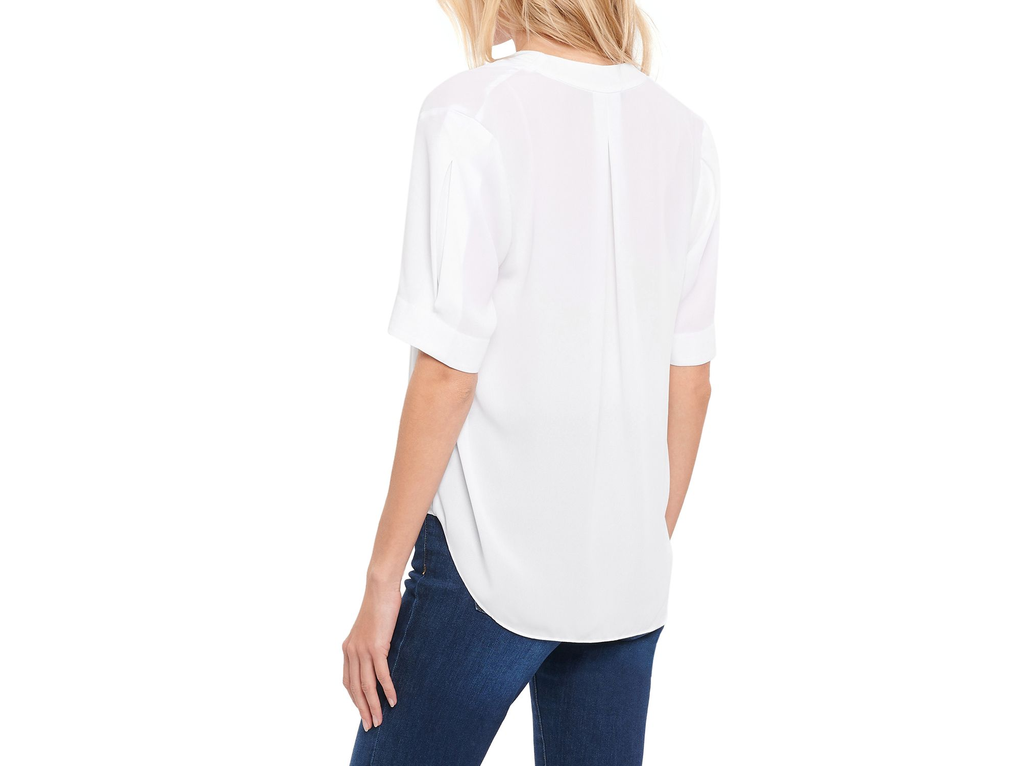 Charming Oversized V-Neck Top — Image 3