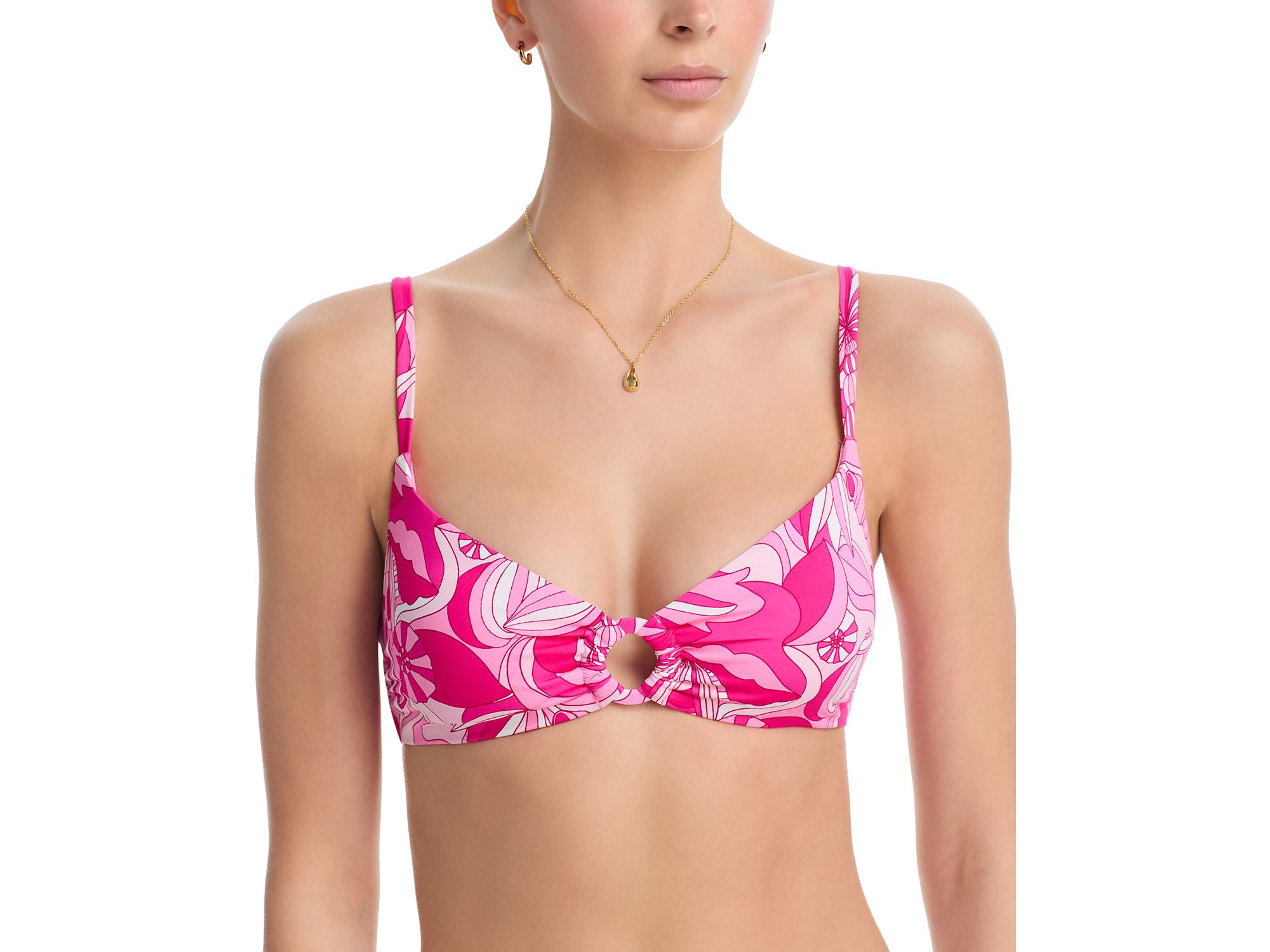 Ring Bralette & Basic Full Bikini Bottom — Image 7