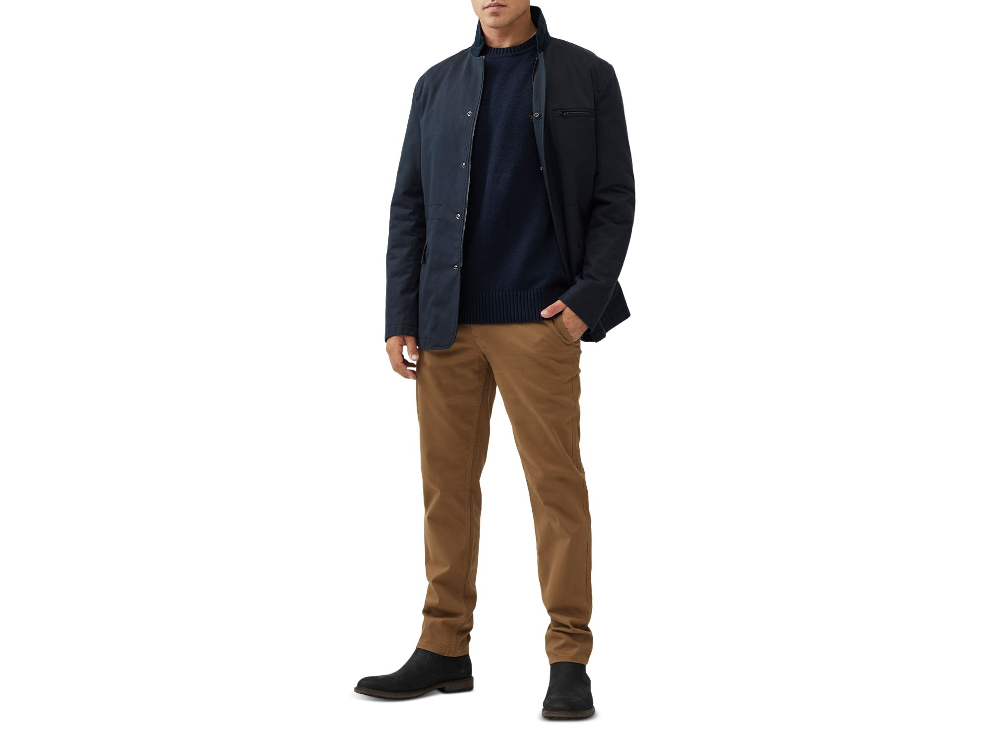 Gunn Crew Neck Pullover Sweater — Image 5