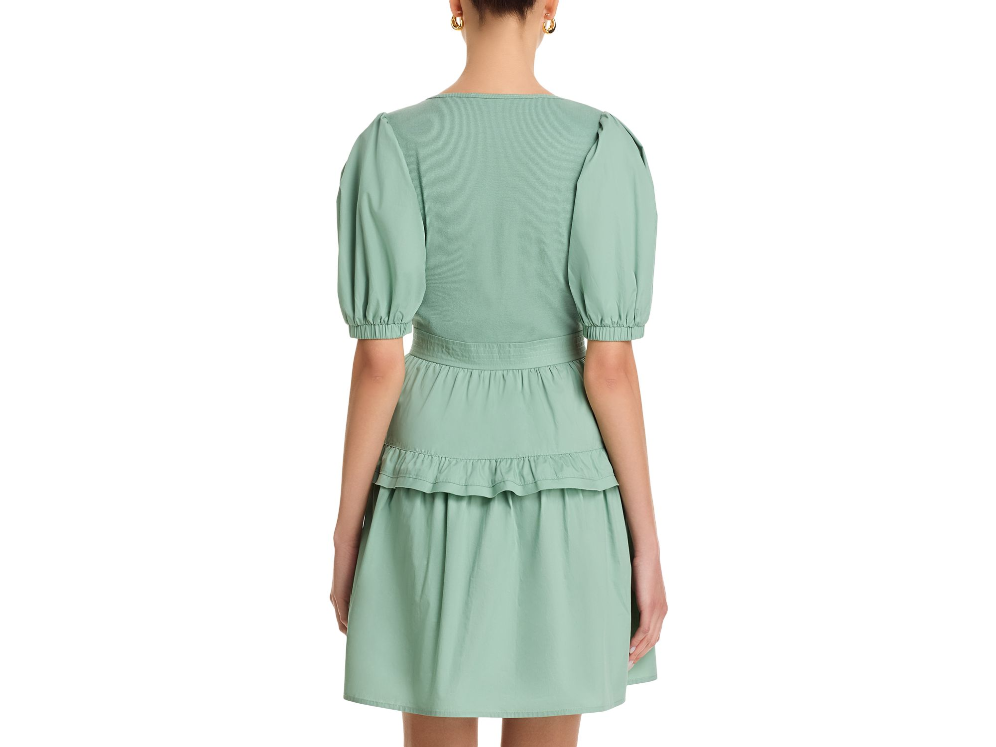 Puffed Sleeve Dress — Image 3