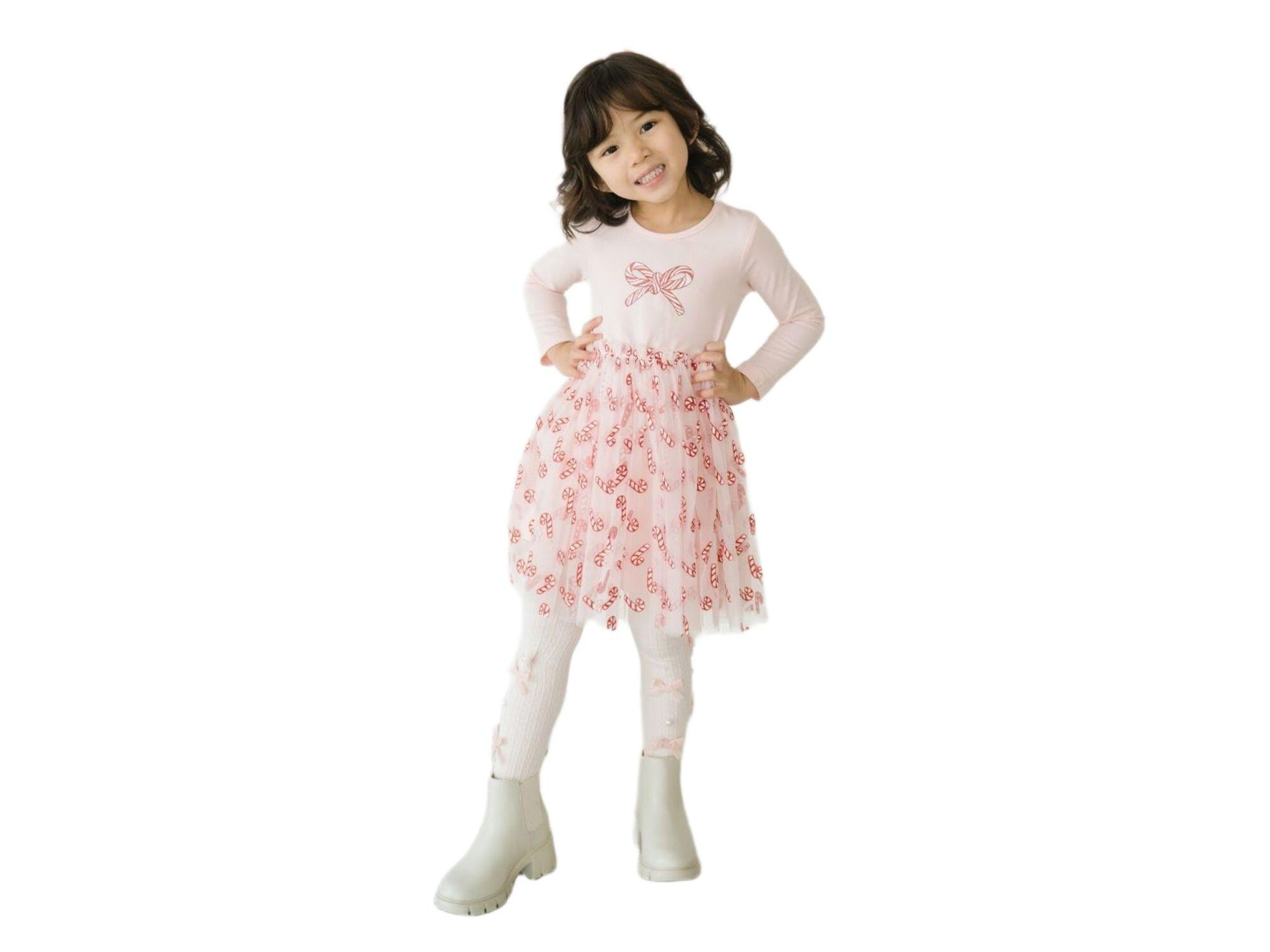 Girls' Bedazzled Coquette Tights - Little Kid, Big Kid — Image 7