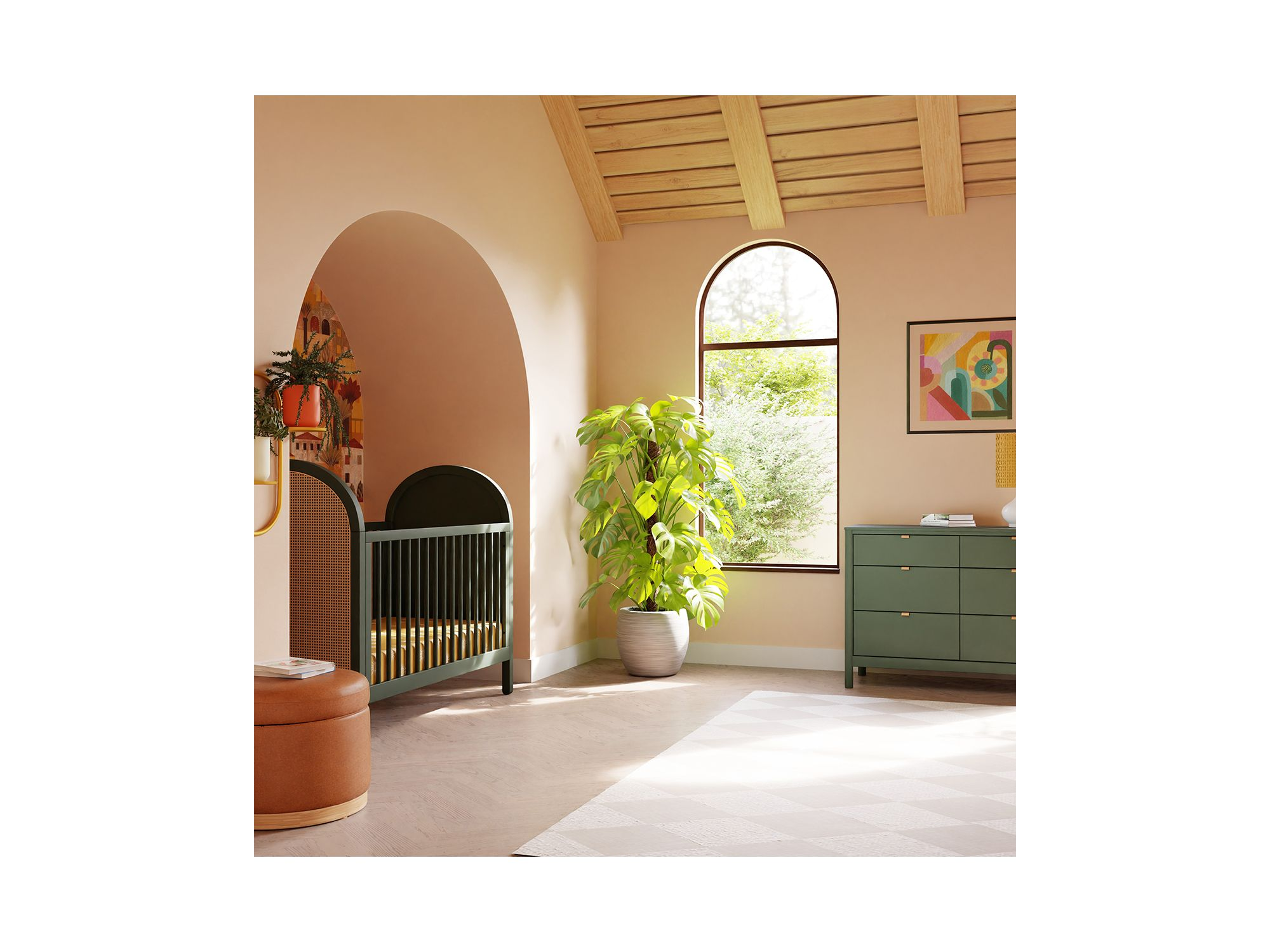 Bondi 3 in 1 Convertible Crib with Toddler Bed Conversion Kit — Image 7