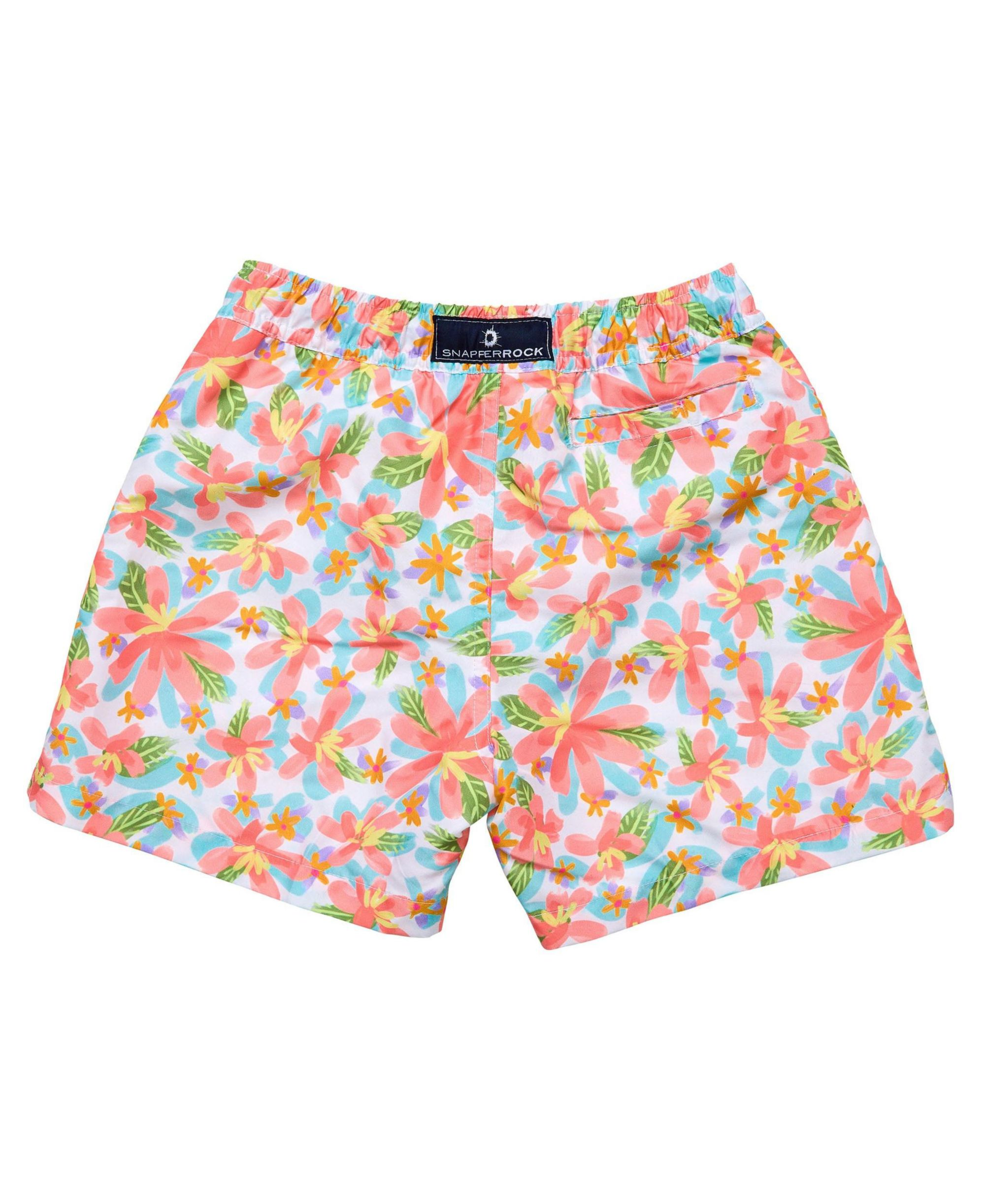 Unisex Hawaiian Luau Sustainable Swim Short — Image 3