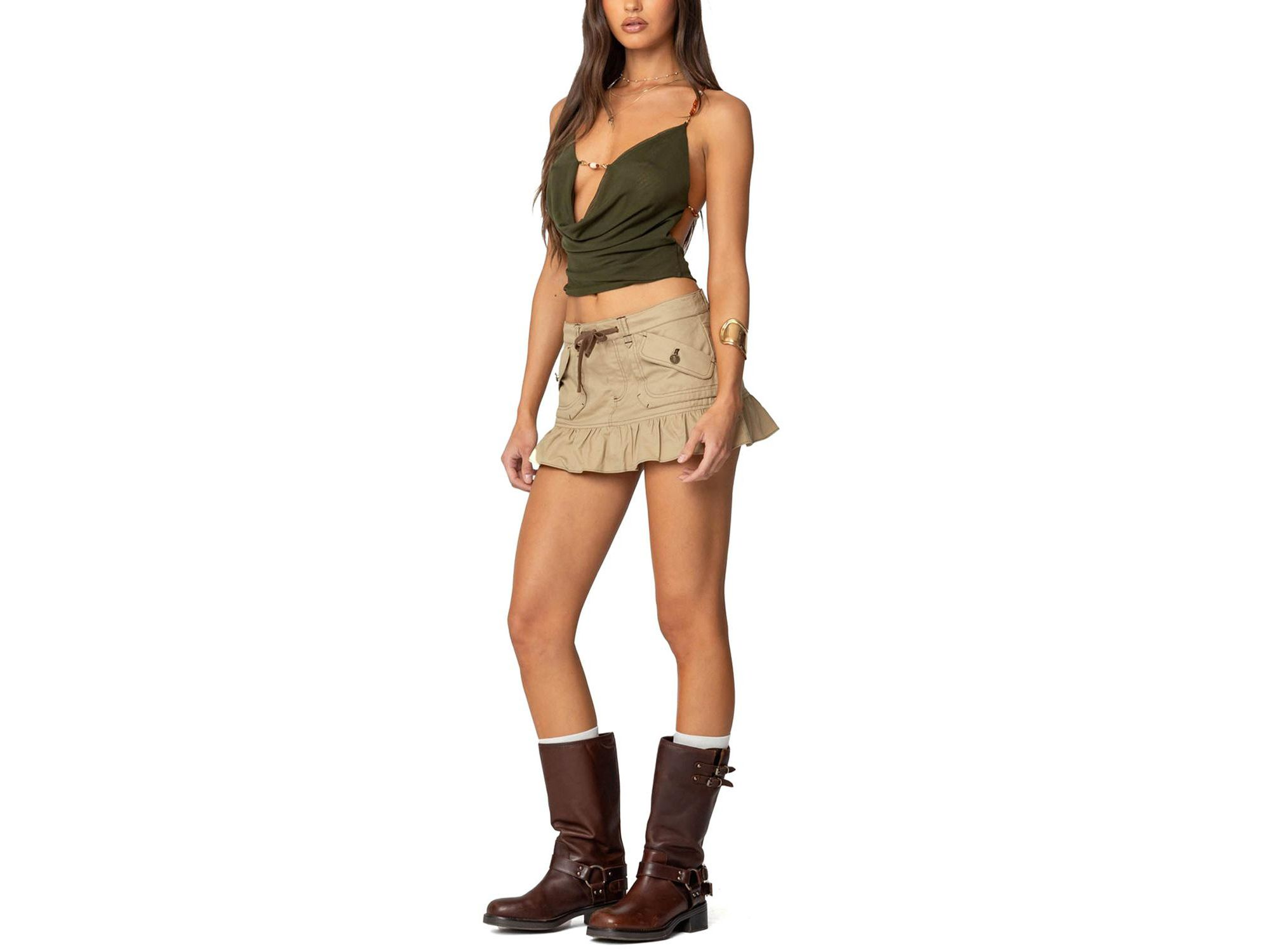 Ninna Peplum Mini Skirt — Image 3