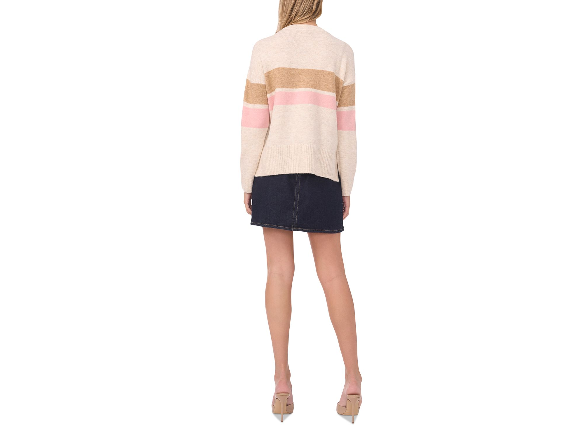 Two Stripe Crewneck Sweater — Image 4