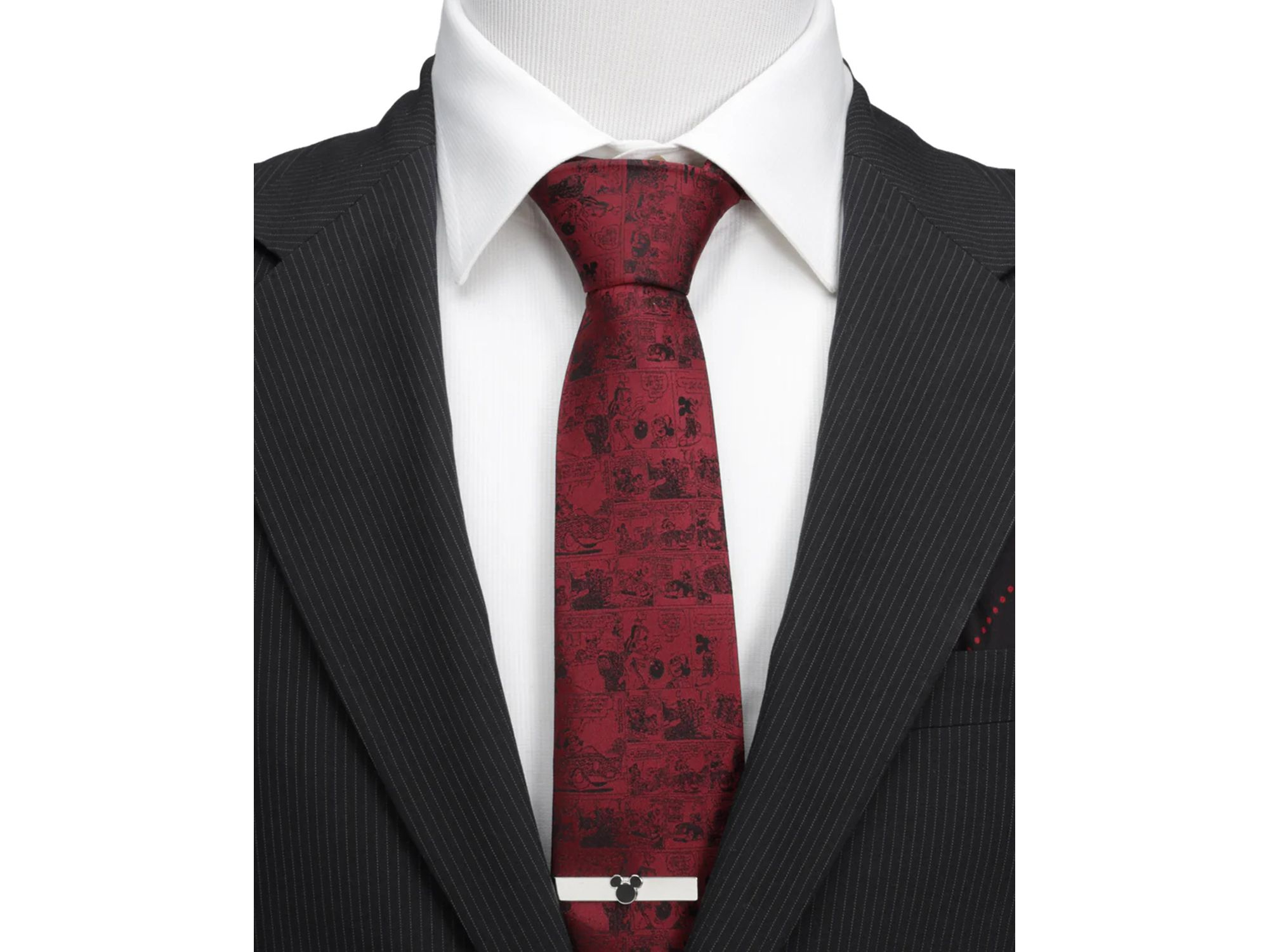 Mickey Mouse Silk Tie — Image 3