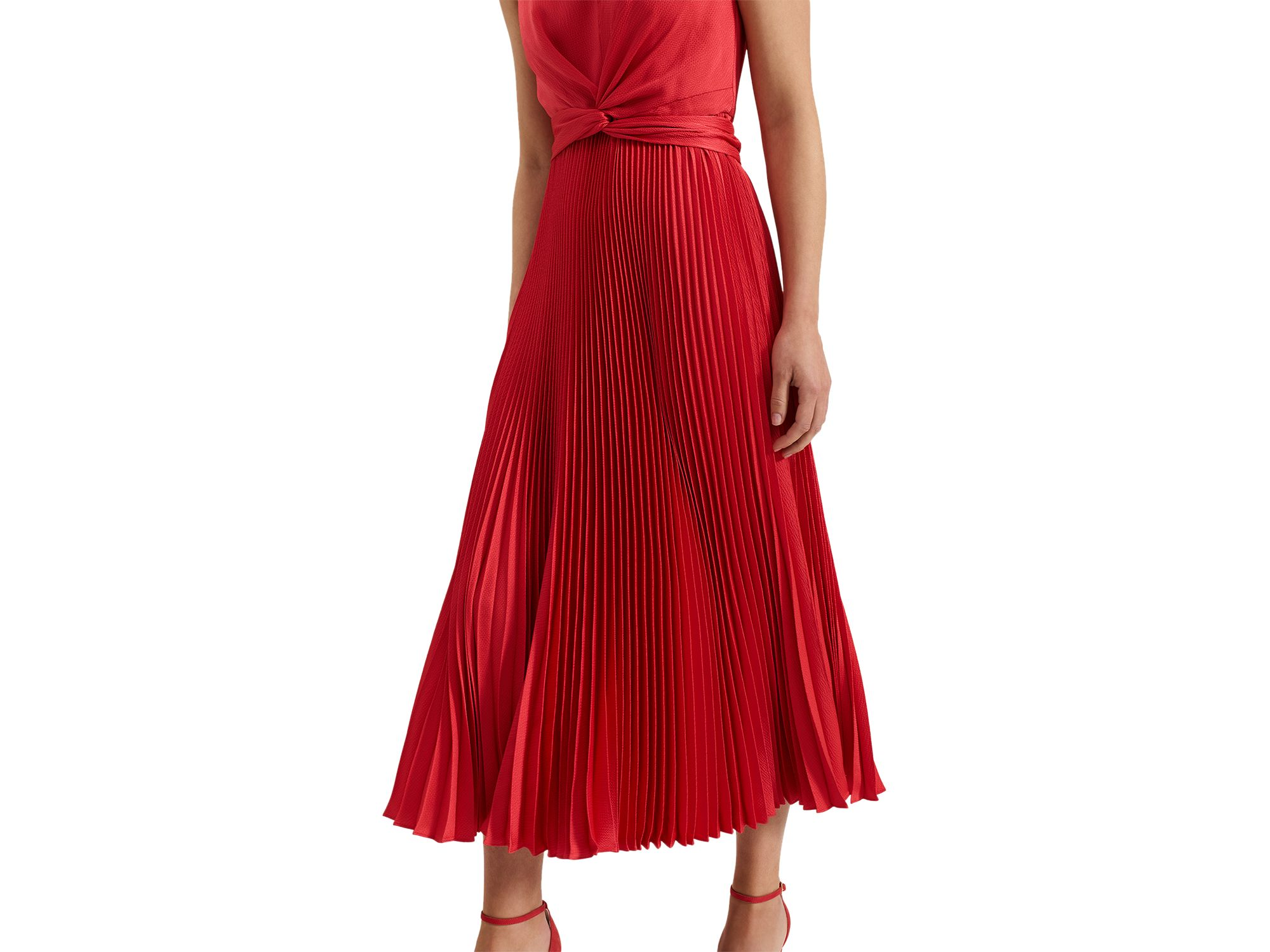 Celestia Faux Wrap Dress — Image 7