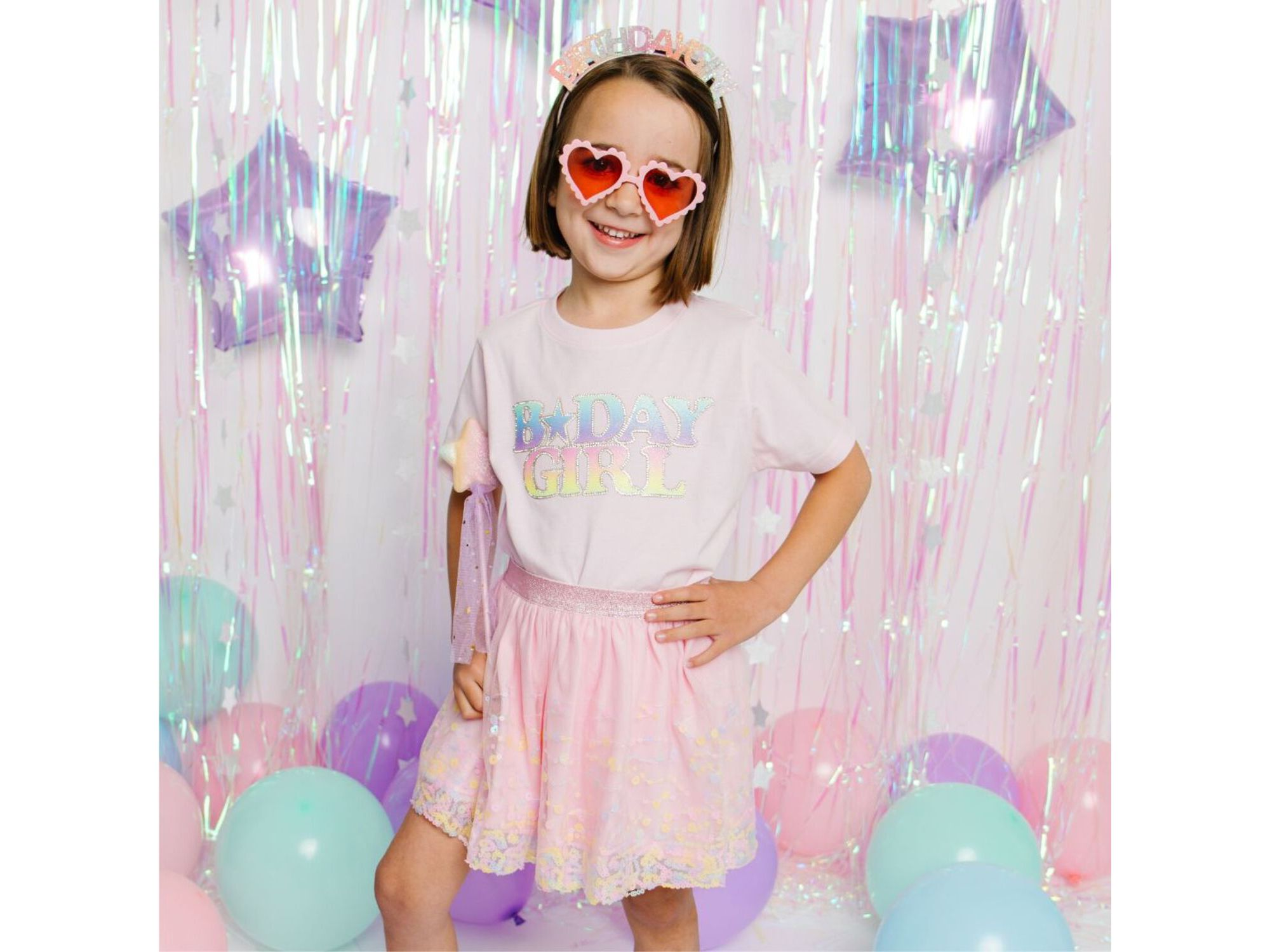Girls' Pastel Confetti Tutu - Baby, Little Kid, Big Kid — Image 3