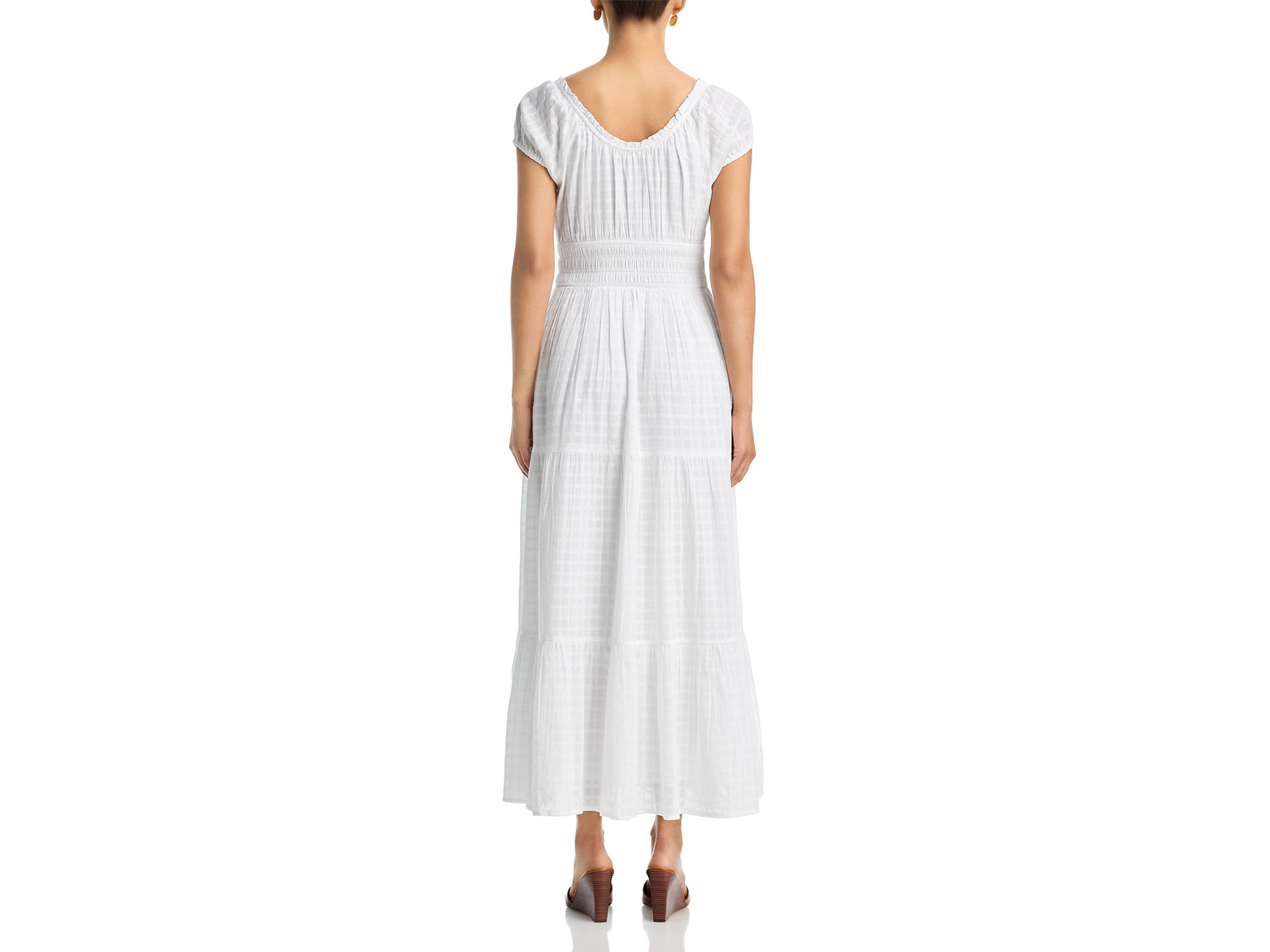Andrita Seersucker Midi Dress - Exclusive — Image 4