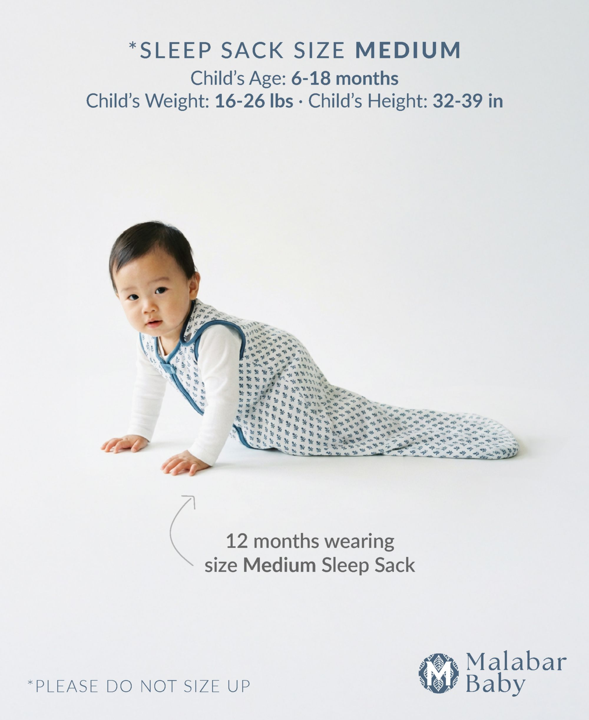 TOG 2.2 Sleep Sack - GOTS Certified Organic Cotton, Baby — Image 3