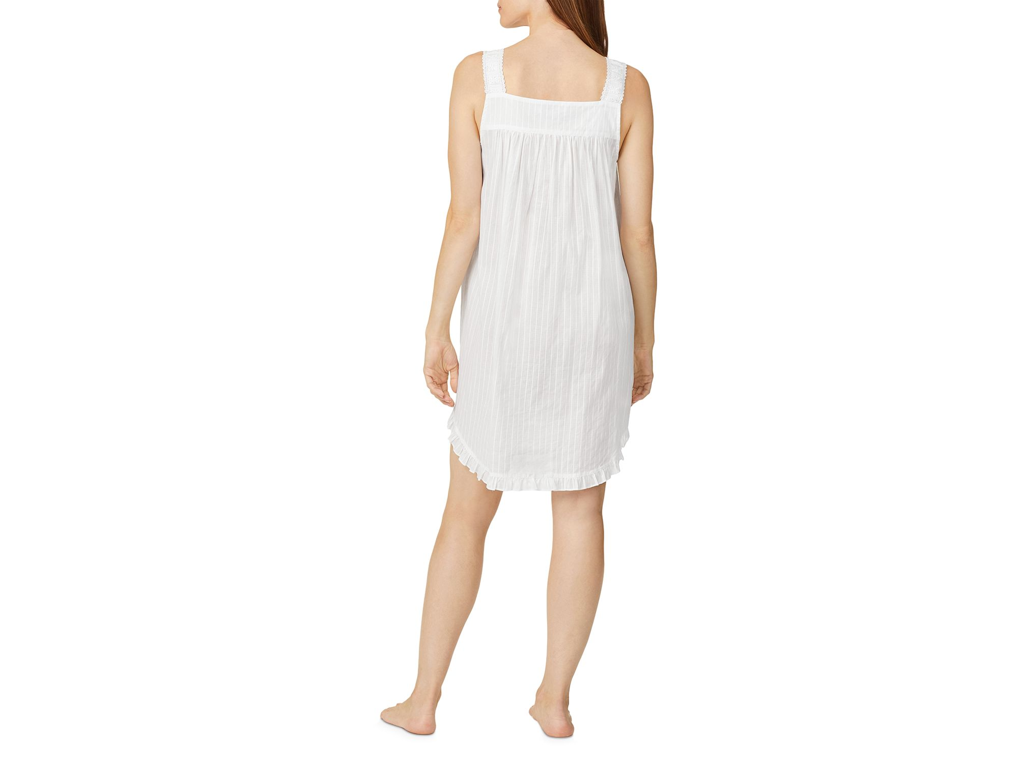 Cotton Ruffle Hem Nightgown — Image 3