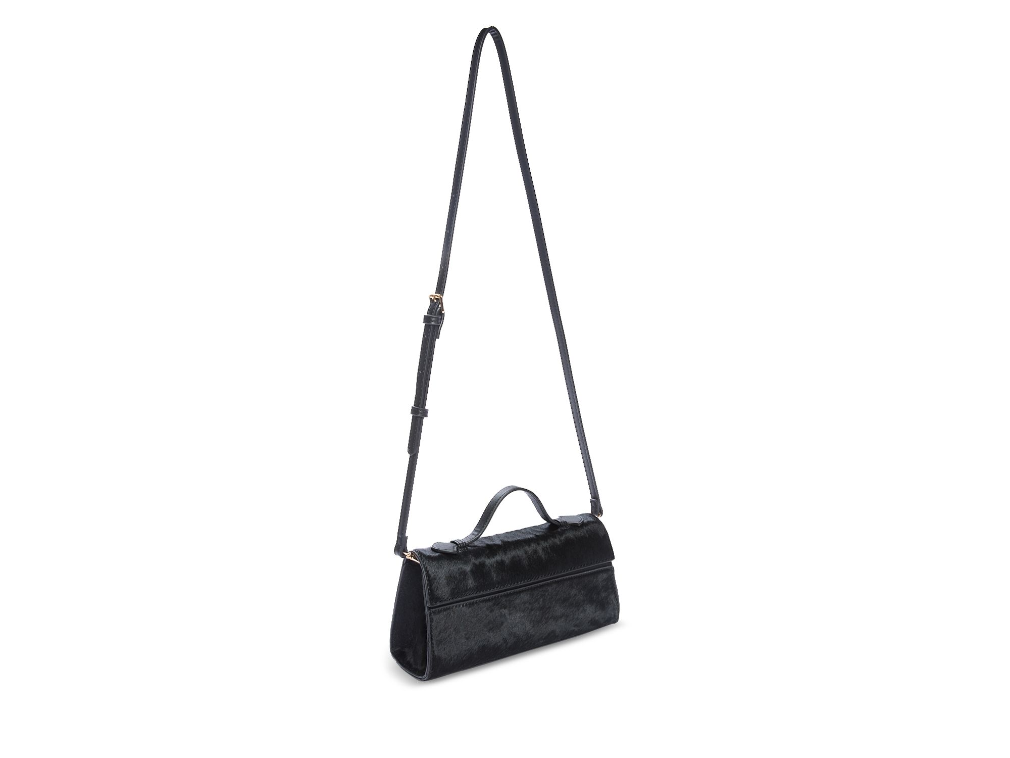East West Calf Hair Top Handle Shoulder Bag - Exclusive — Image 4