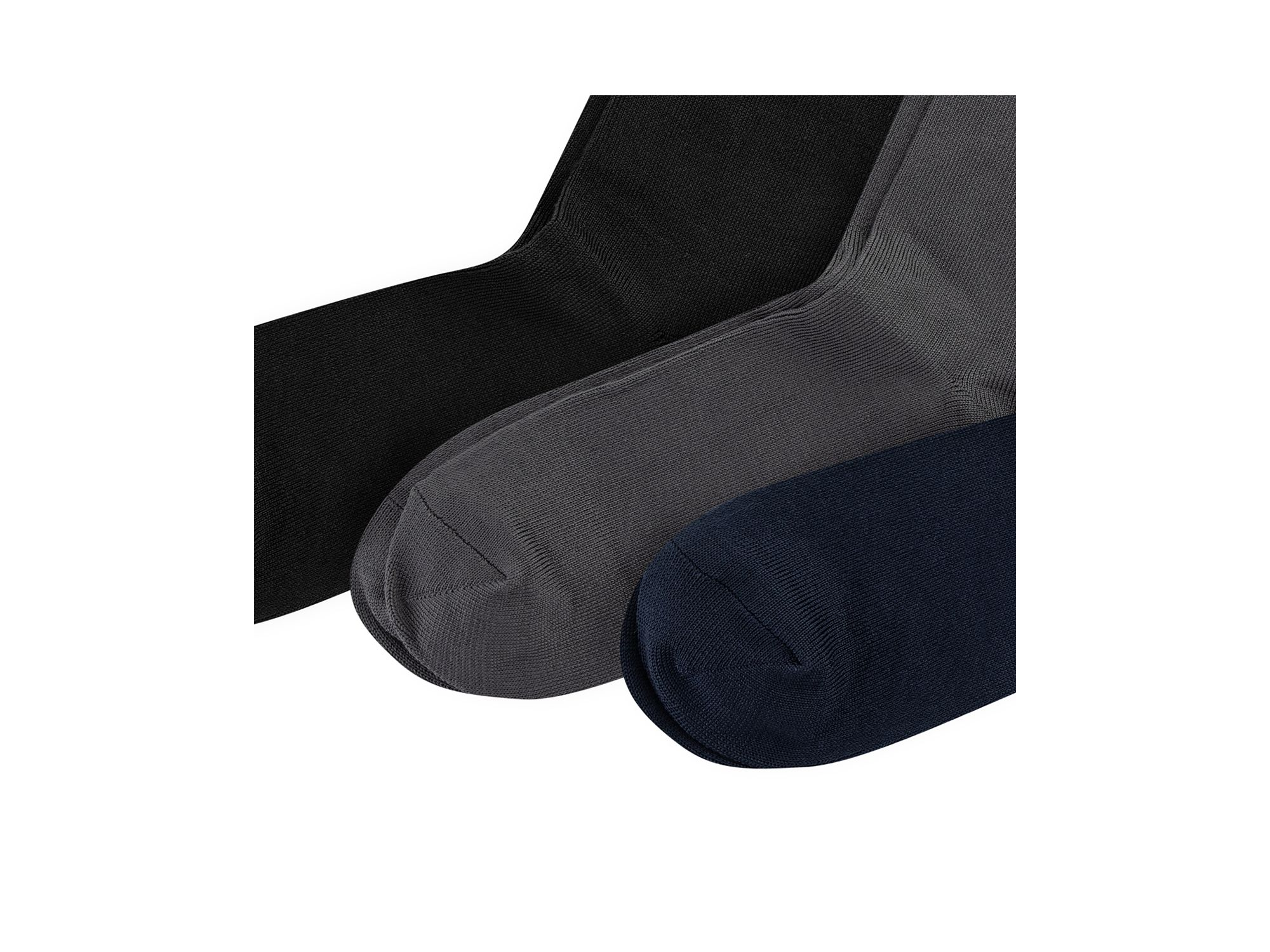 Boys' Super Soft Crew Socks, Pack of 3 - Big Kid — Image 3