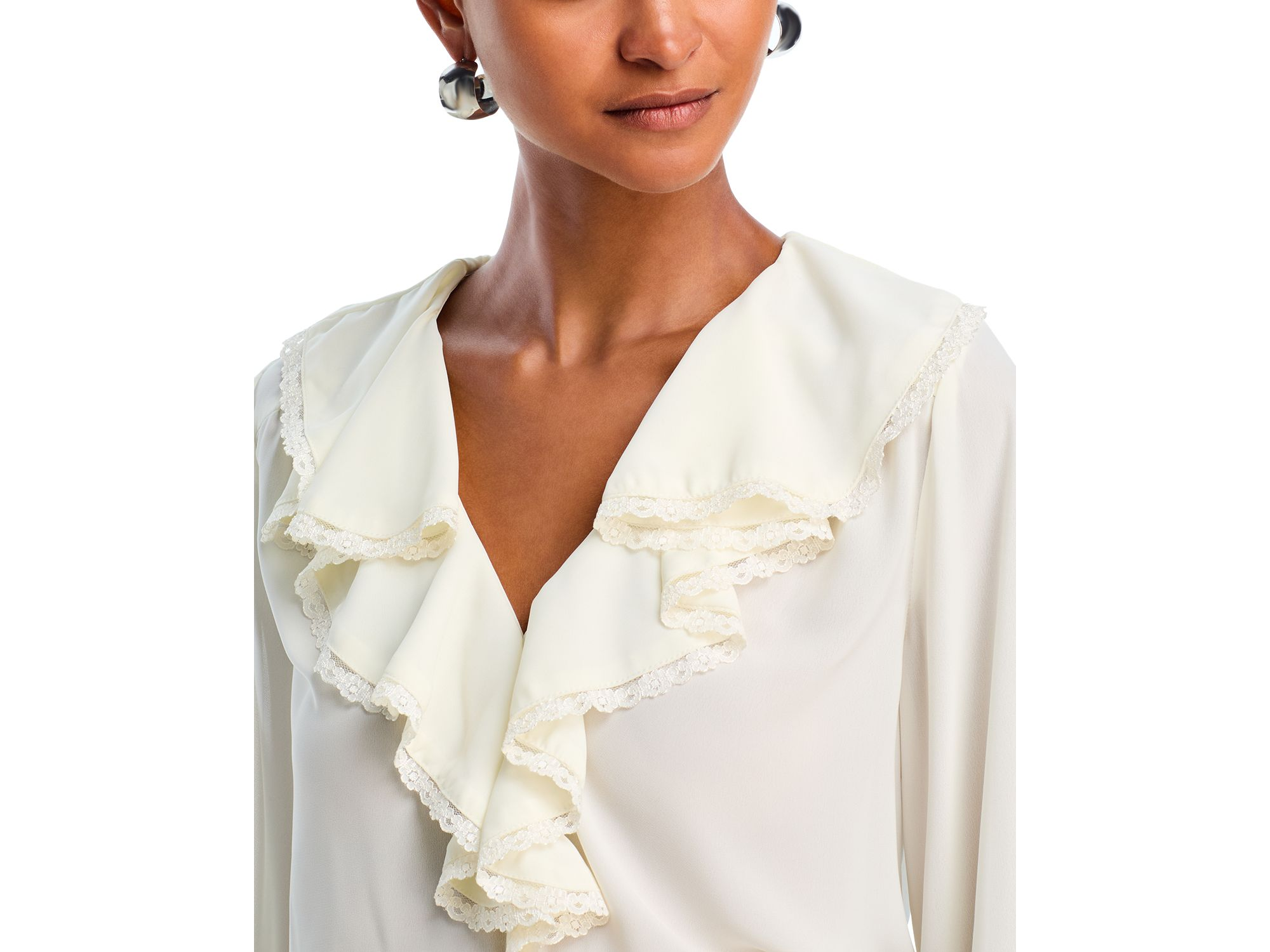 Ruffled Blouse - Exclusive — Image 3