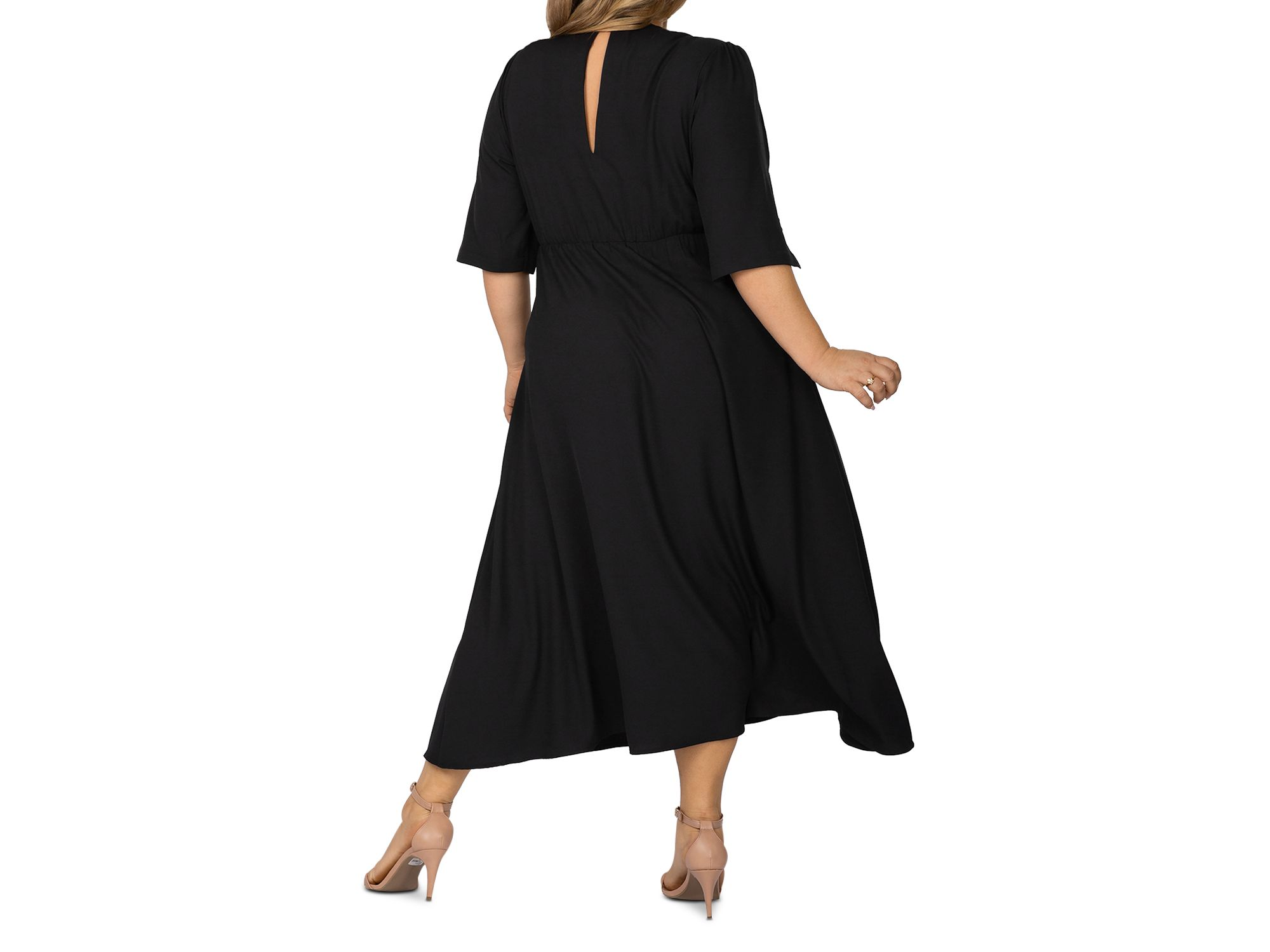 Slit-Sleeve Maxi Dress — Image 3