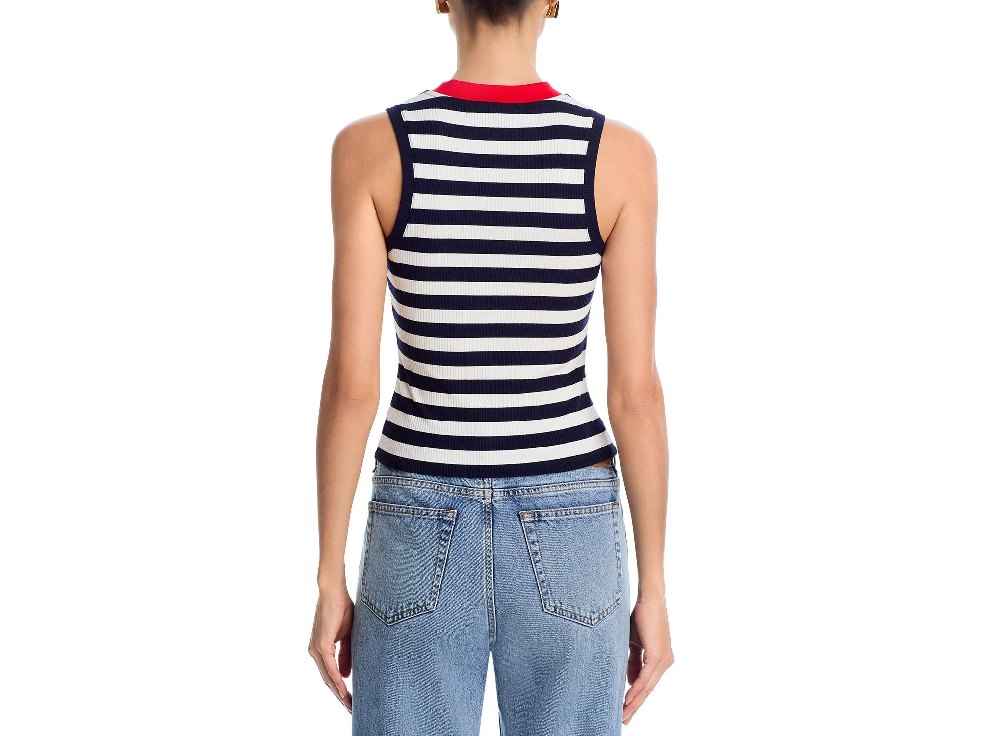 Esmae Ribbed Sleeveless Top — Image 3