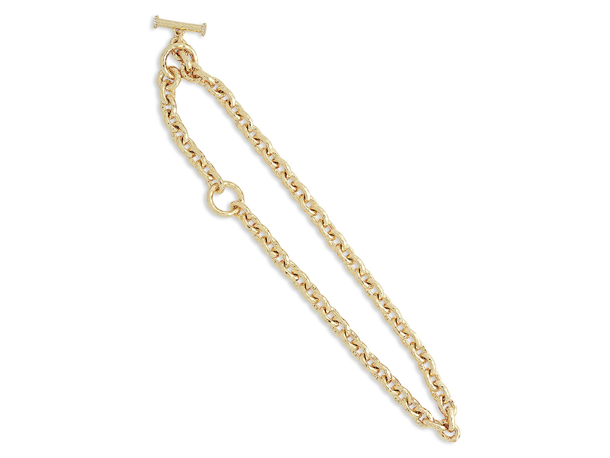 Farrier 18K Yellow Gold Plated Chain Necklace, 16"-18"L — Image 3