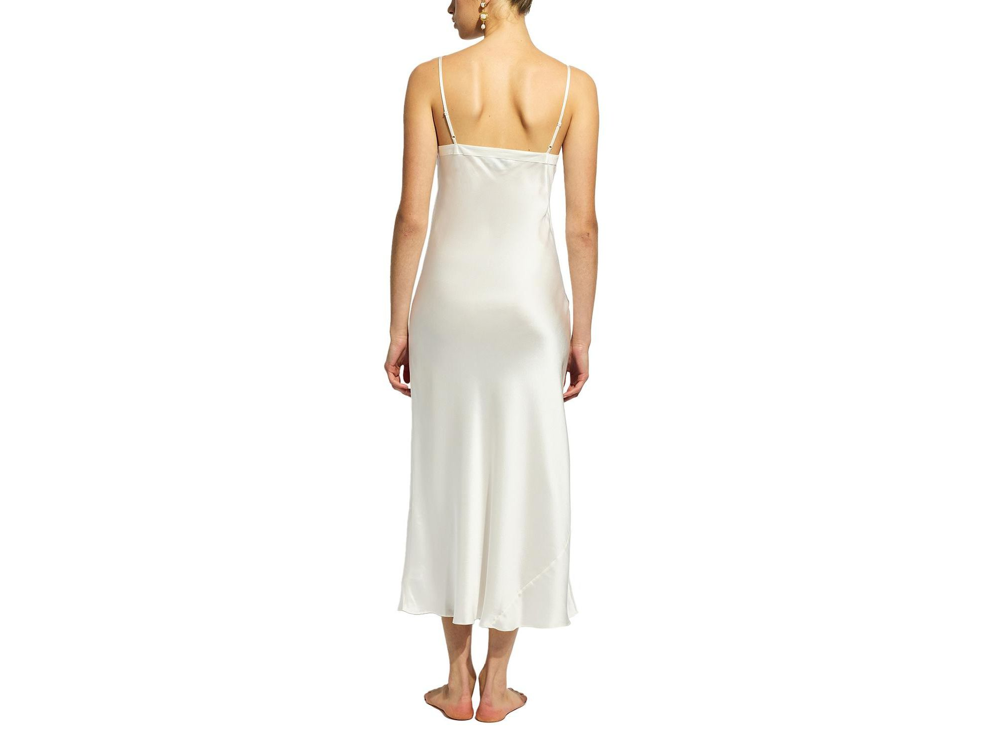 Silk Long V Neck Nite — Image 4