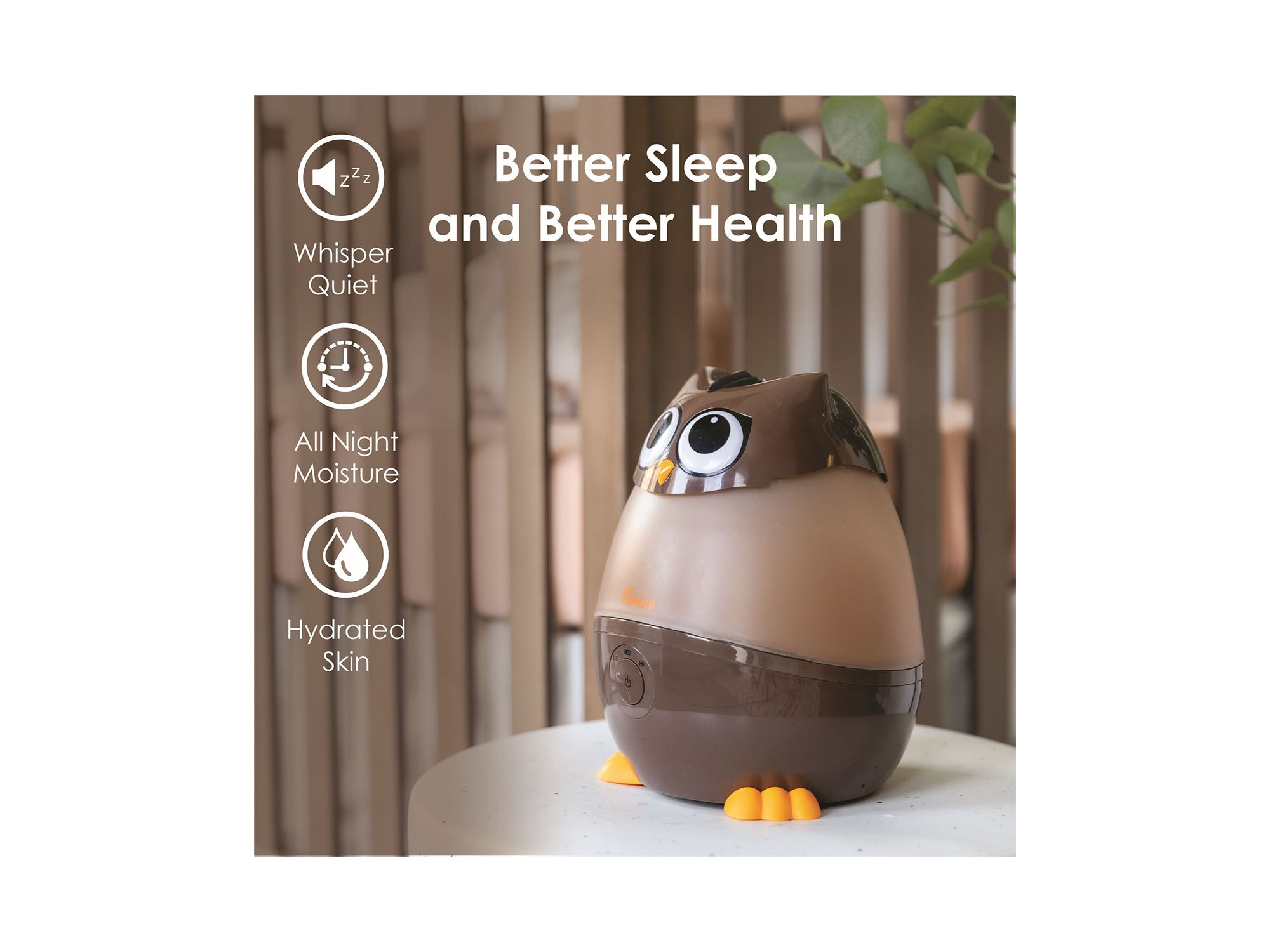 Adorable Humidifier, Mini Owl, Cool Mist Humidifier with Vapor Tray, 0.5 Gal. — Image 5