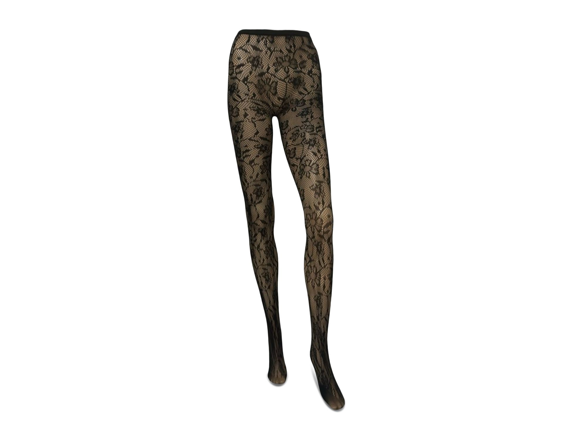 Venise Lace Fishnet Tights — Image 3