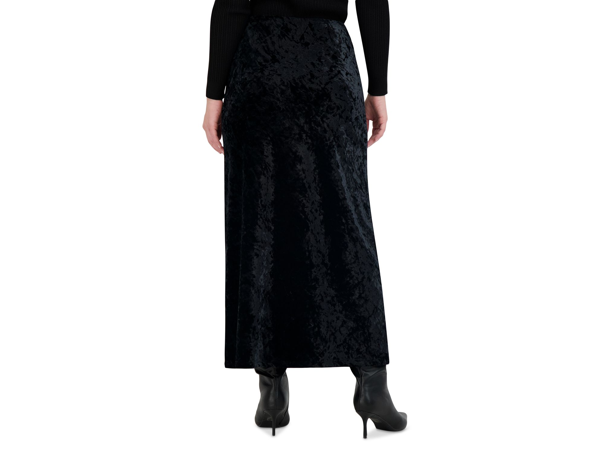 Velvet Straight Skirt — Image 3