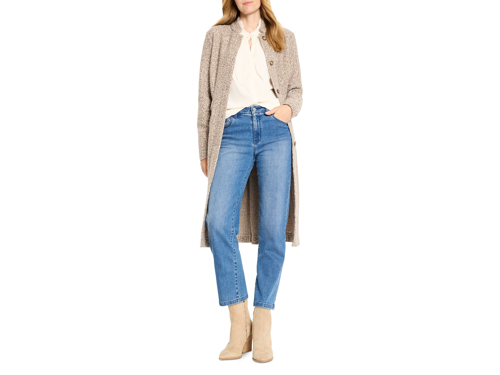 Falling Chiffon Long Sleeve Top — Image 3