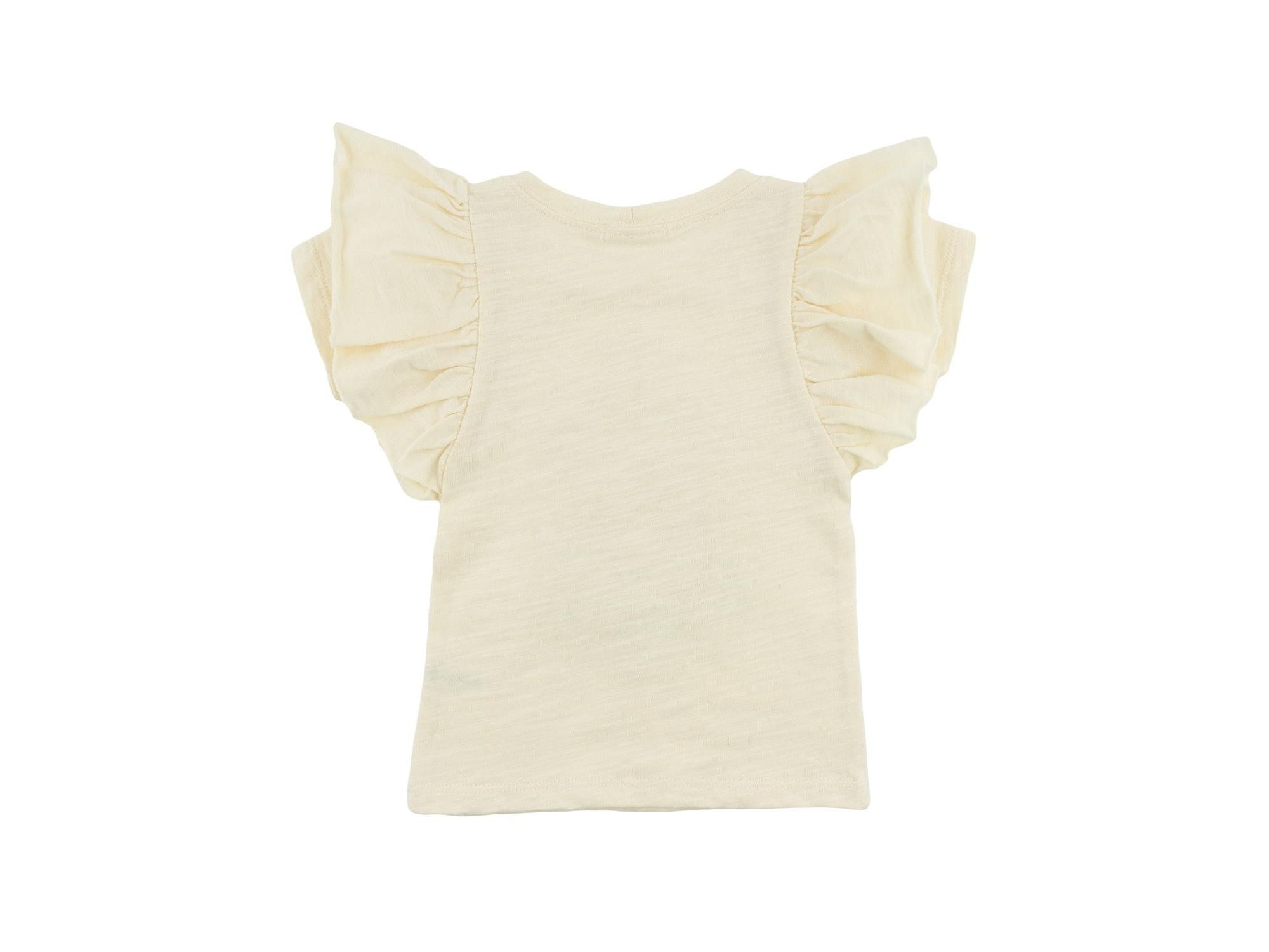 Girls' Cabana Ruffle Daisy Applique Butterfly Top - Baby — Image 4