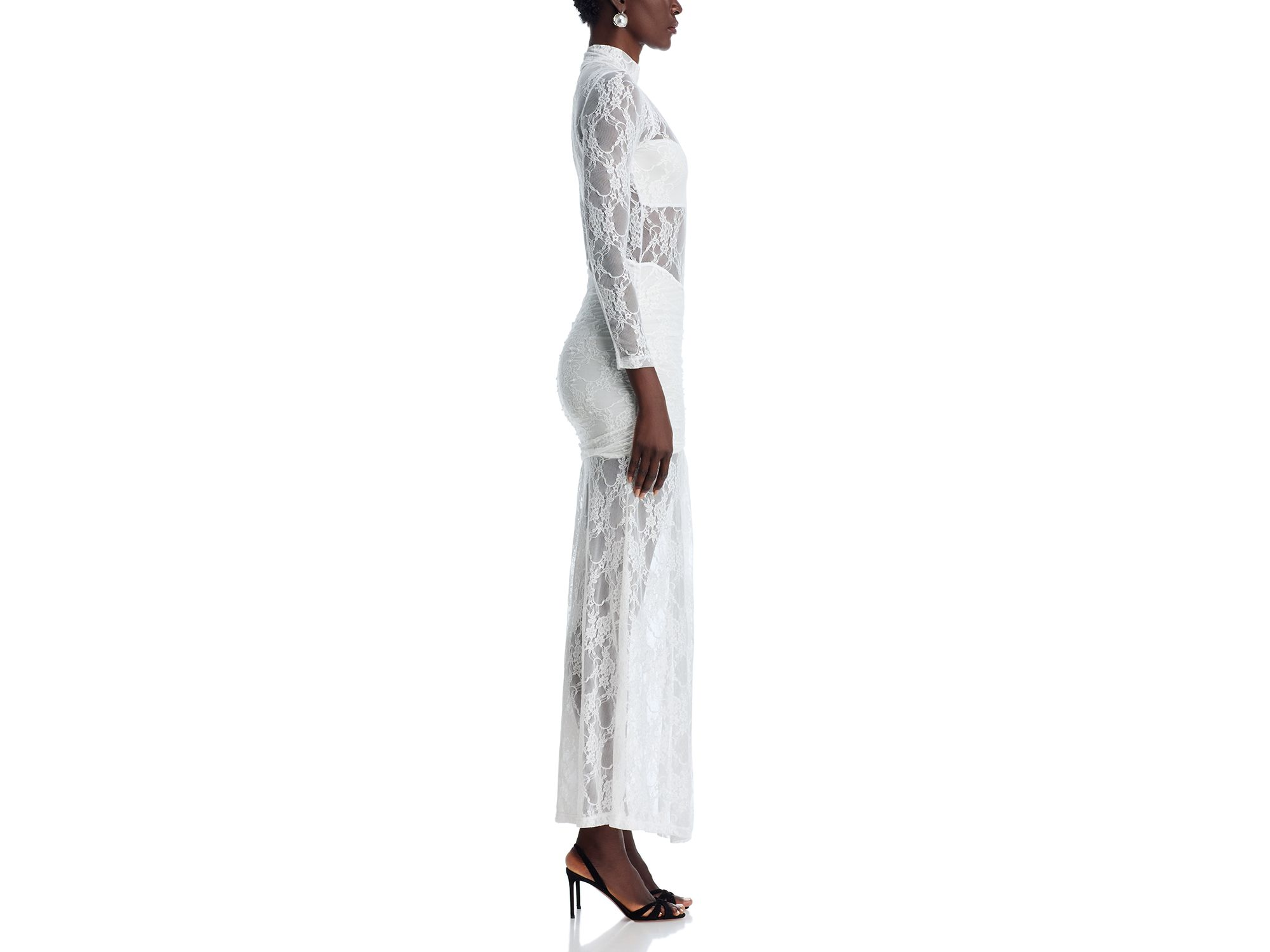Drop Wait Lace Maxi Dress — Image 5