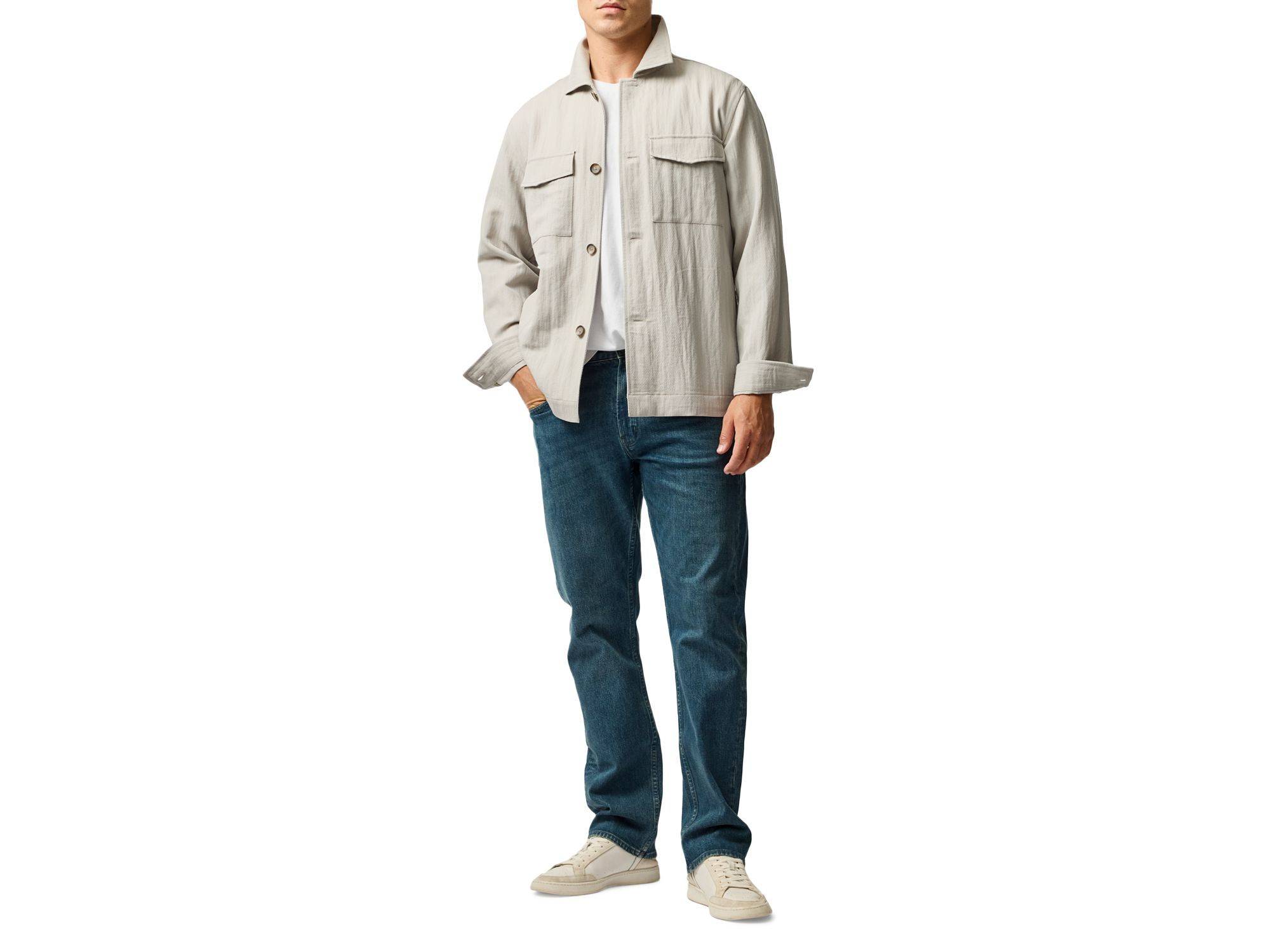 Relaxed Fit Buckleton Jacket — Image 5