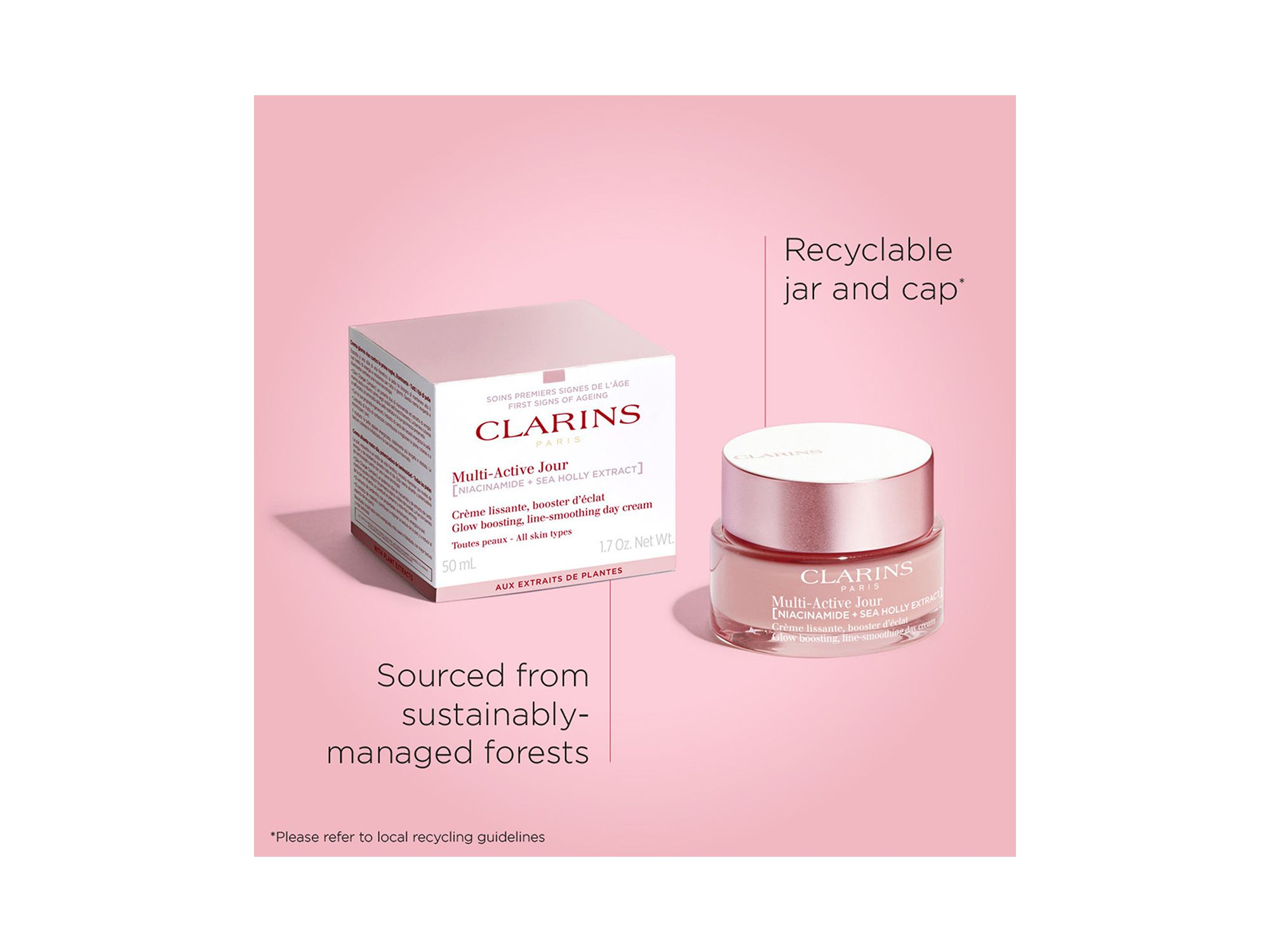 Multi-Active Day Moisturizer for Lines, Pores, Glow with Niacinamide 1.7 oz. — Image 8