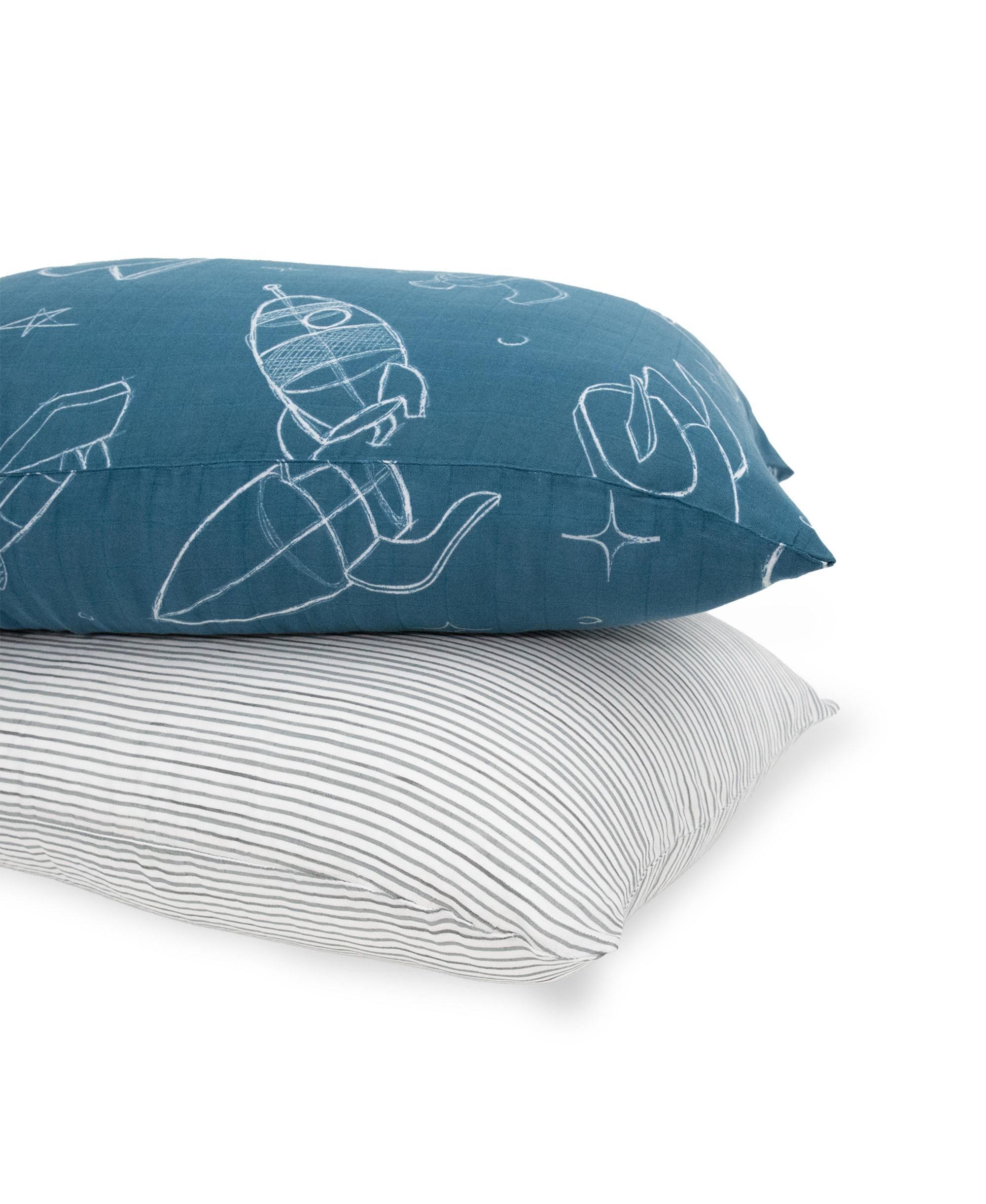 Unisex Cotton Muslin Pillowcase 2 Pack - Baby, Toddler — Image 7