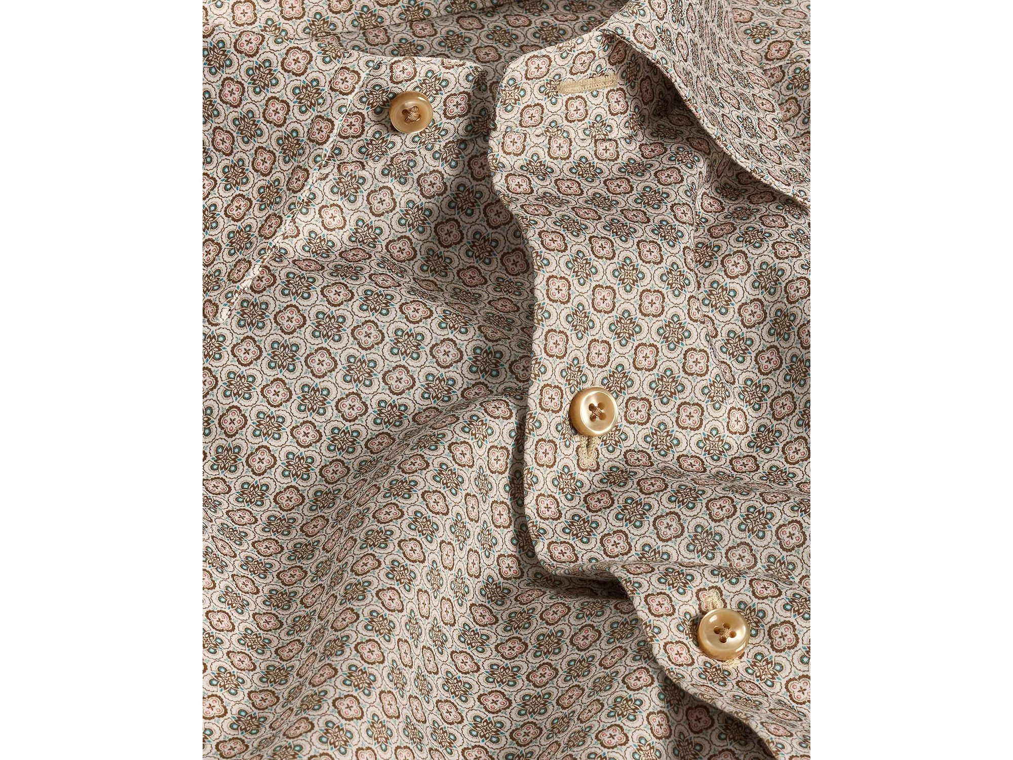 Regular Fit Geometric Print Sport Shirt — Image 3